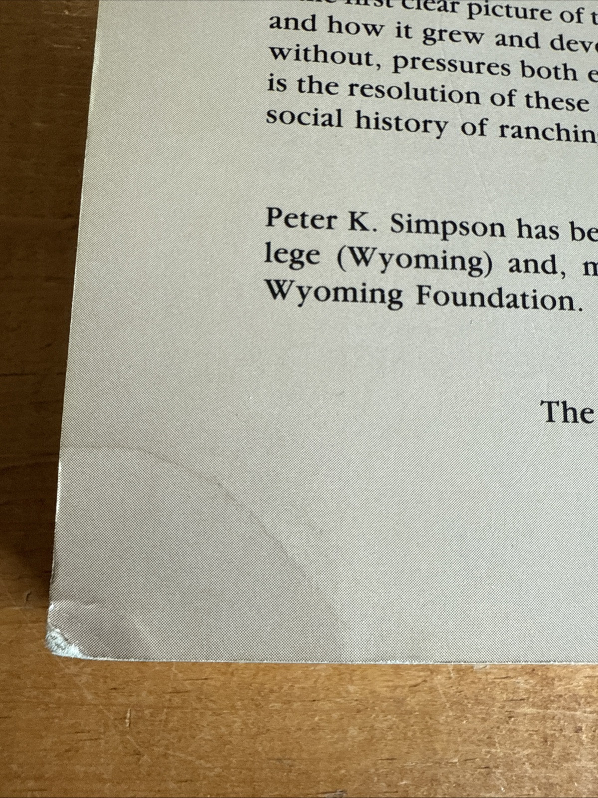 The Community of Cattlemen: A Social History of the Cattle Industry SE Oregon