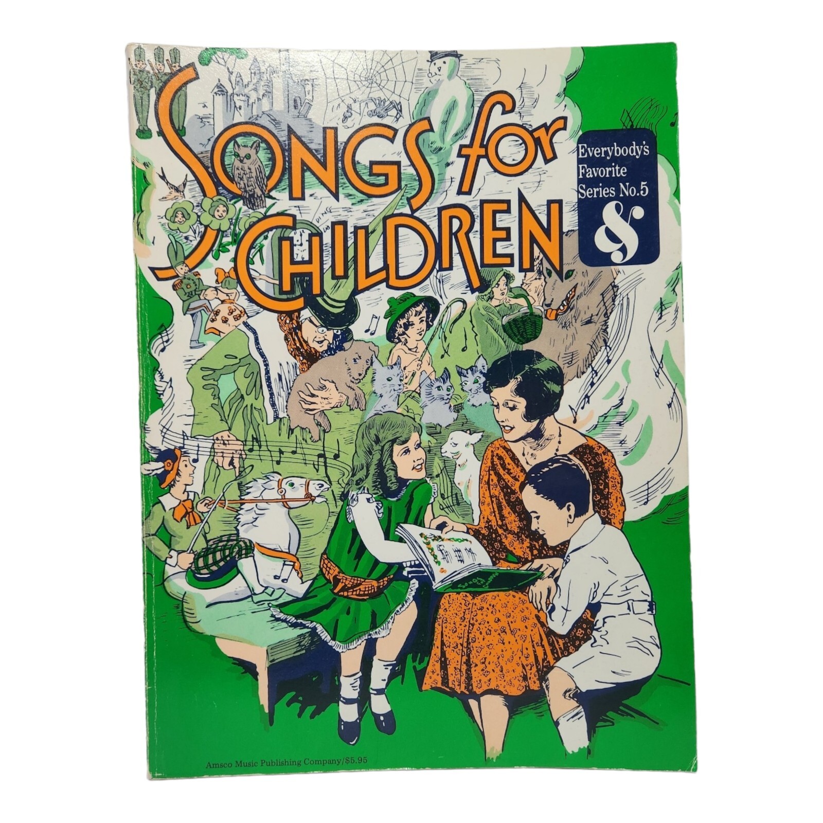 Songs for Children Everybody’s Favorite VOL. 5 Piano Music & Words 192 Pages