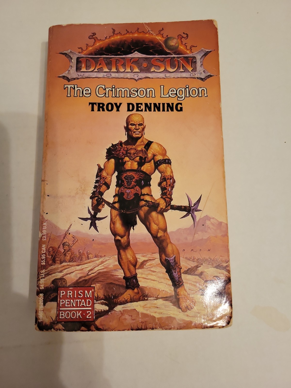 Dungeons And Dragons Dark Sun Prism Pentad Paperback Complete Book Lot 1-5