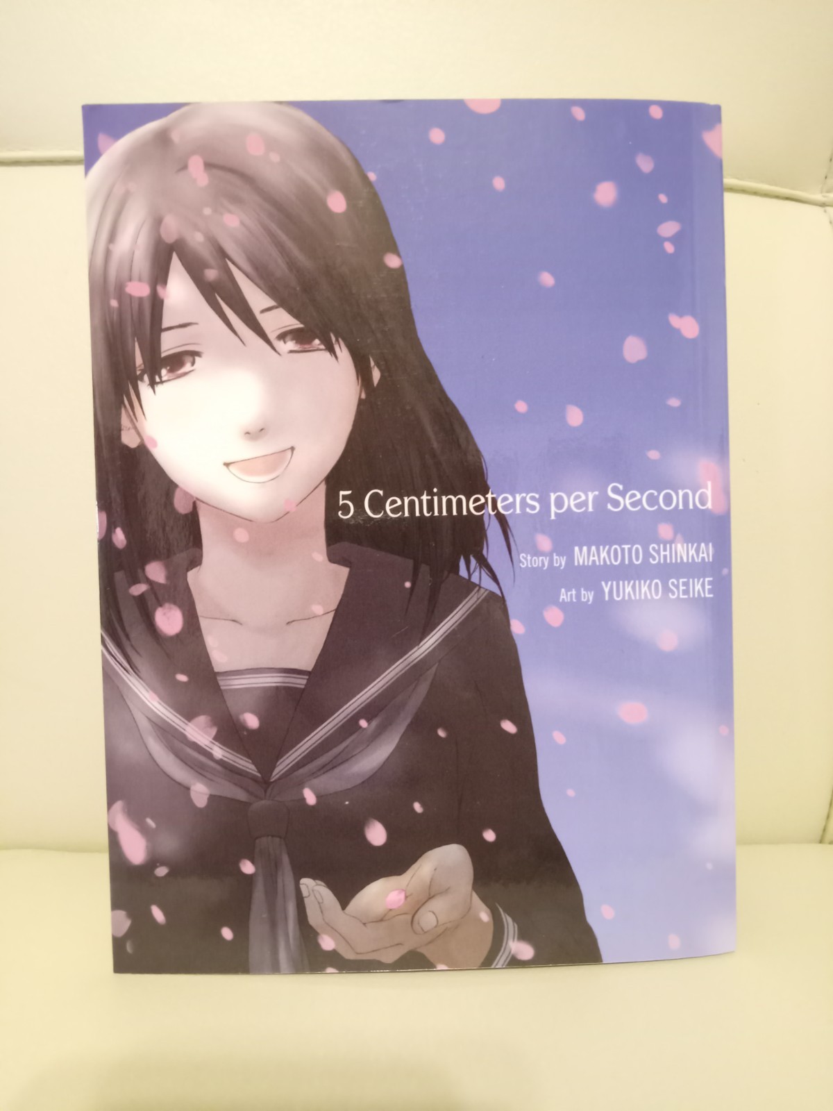 5 Centimeters Per Second Book Anime Manga Makoto Shinkai