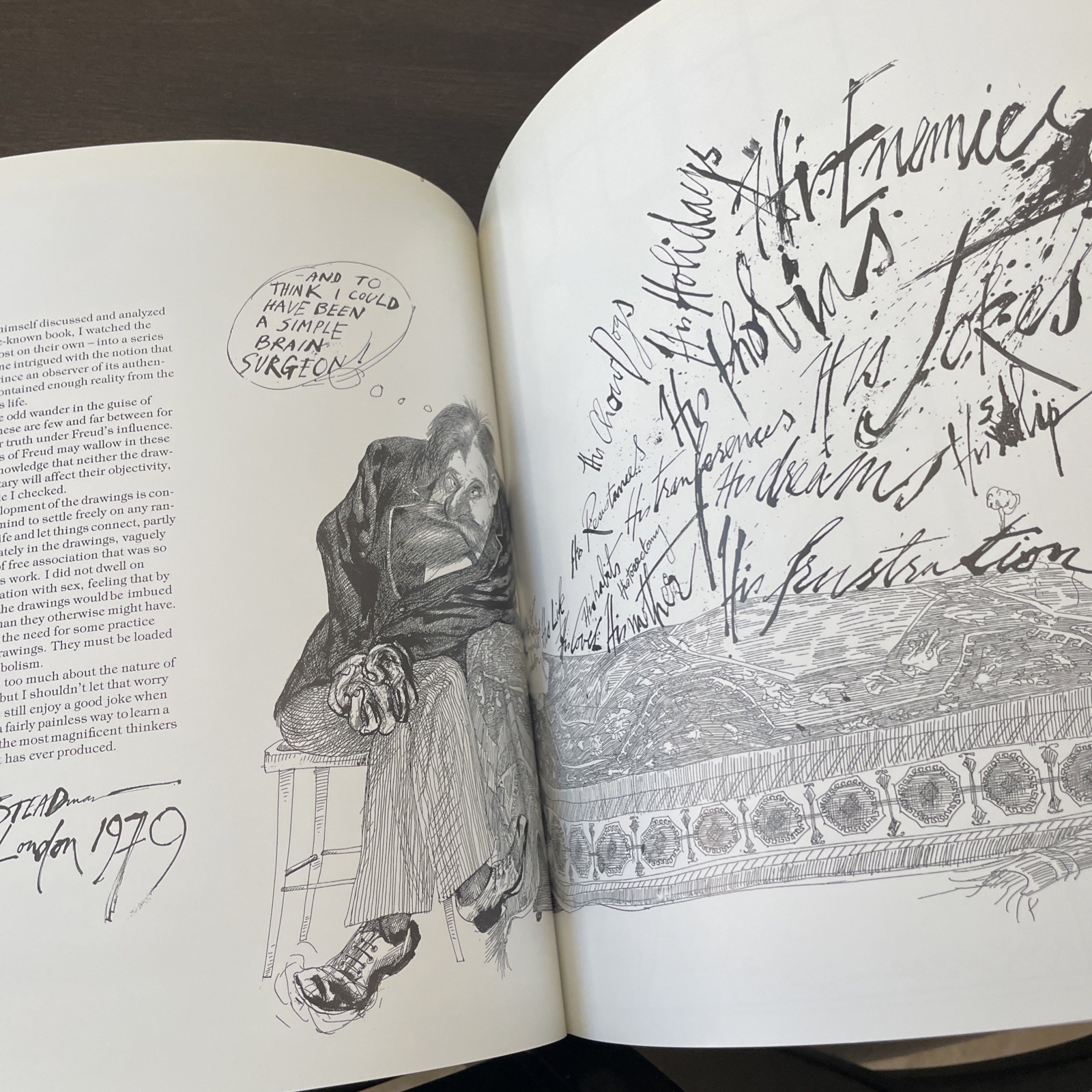 Sigmund Freud by Ralph Steadman: New