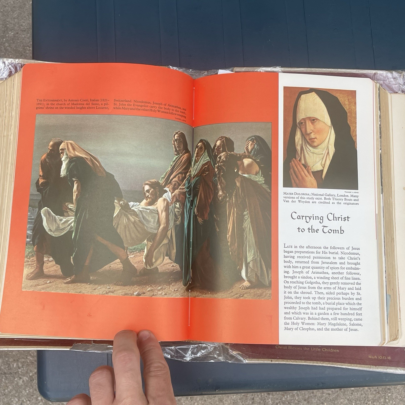 Vintage Holy Bible The Holy Angels Edition The Catholic Press 1963 White Large