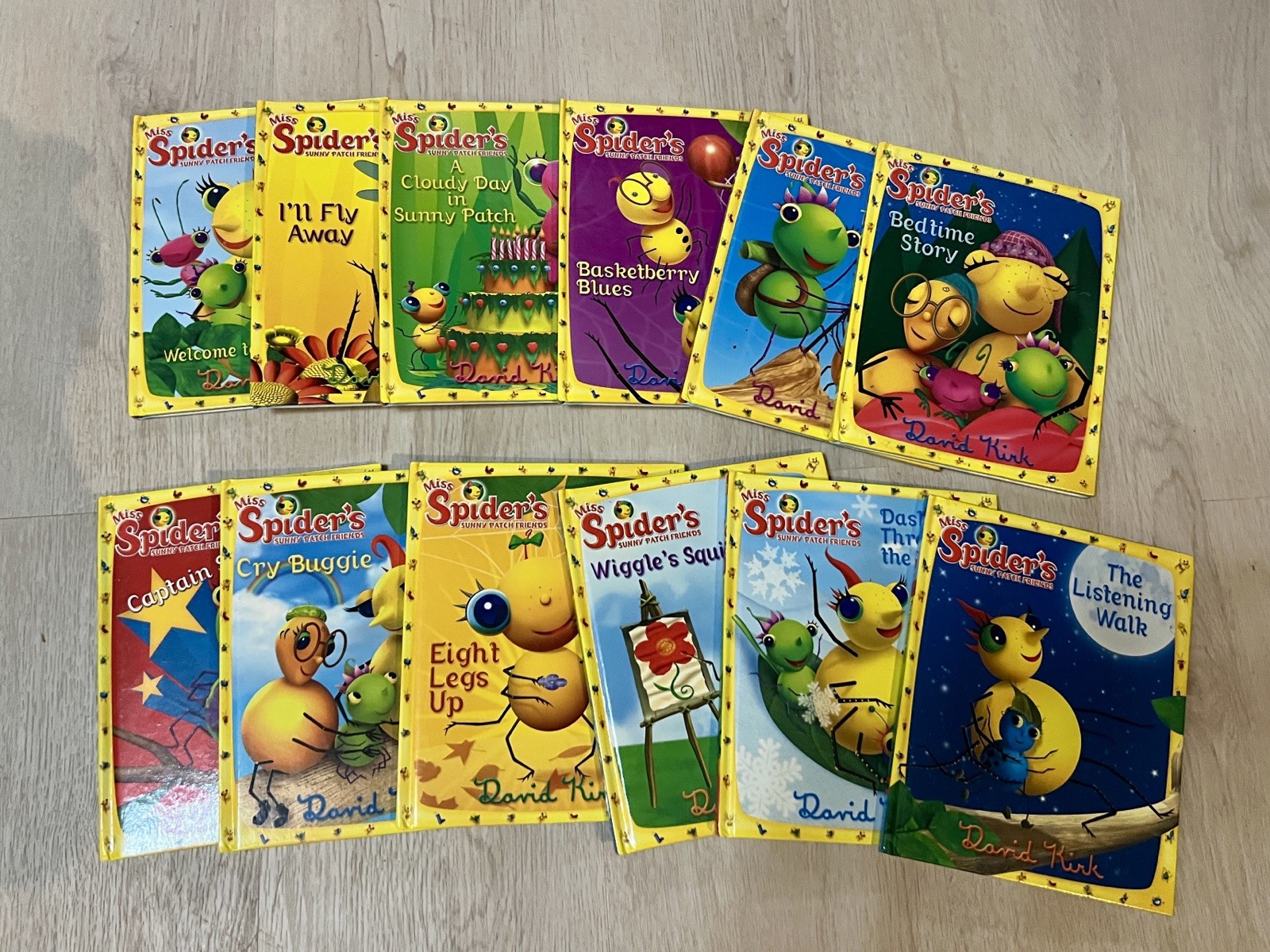 Miss Spiders Sunny Patch Friends Set of 12 Books Great Condition