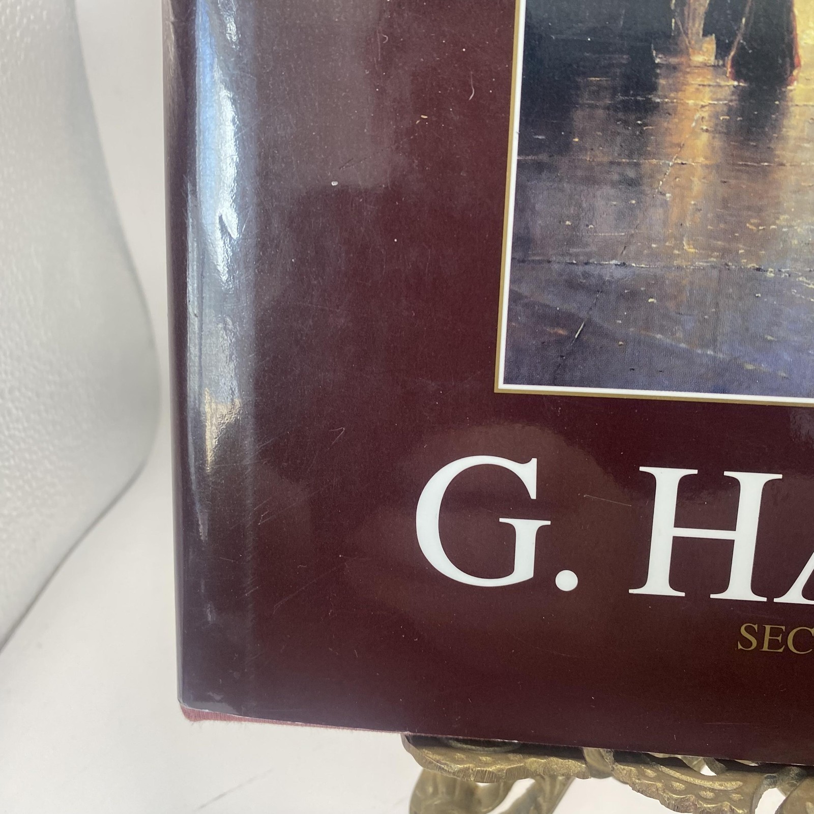 Vintage 1992 The Golden Era American Dream G Harvey Grey House Maroon HC DJ Art