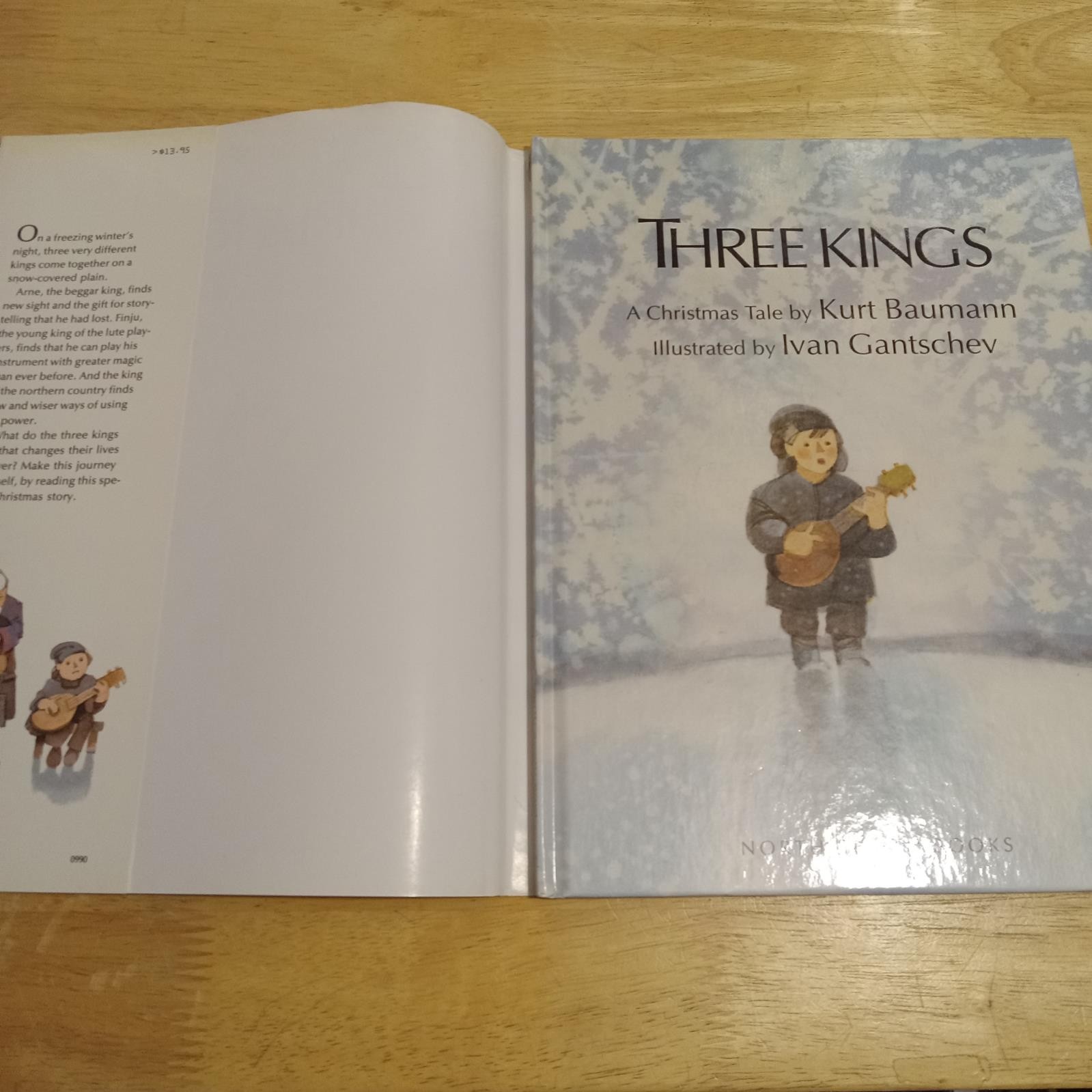 Kurt Baumann Three Kings 1990 North-South Books 1st 1st 4to HC DJ NF VG+