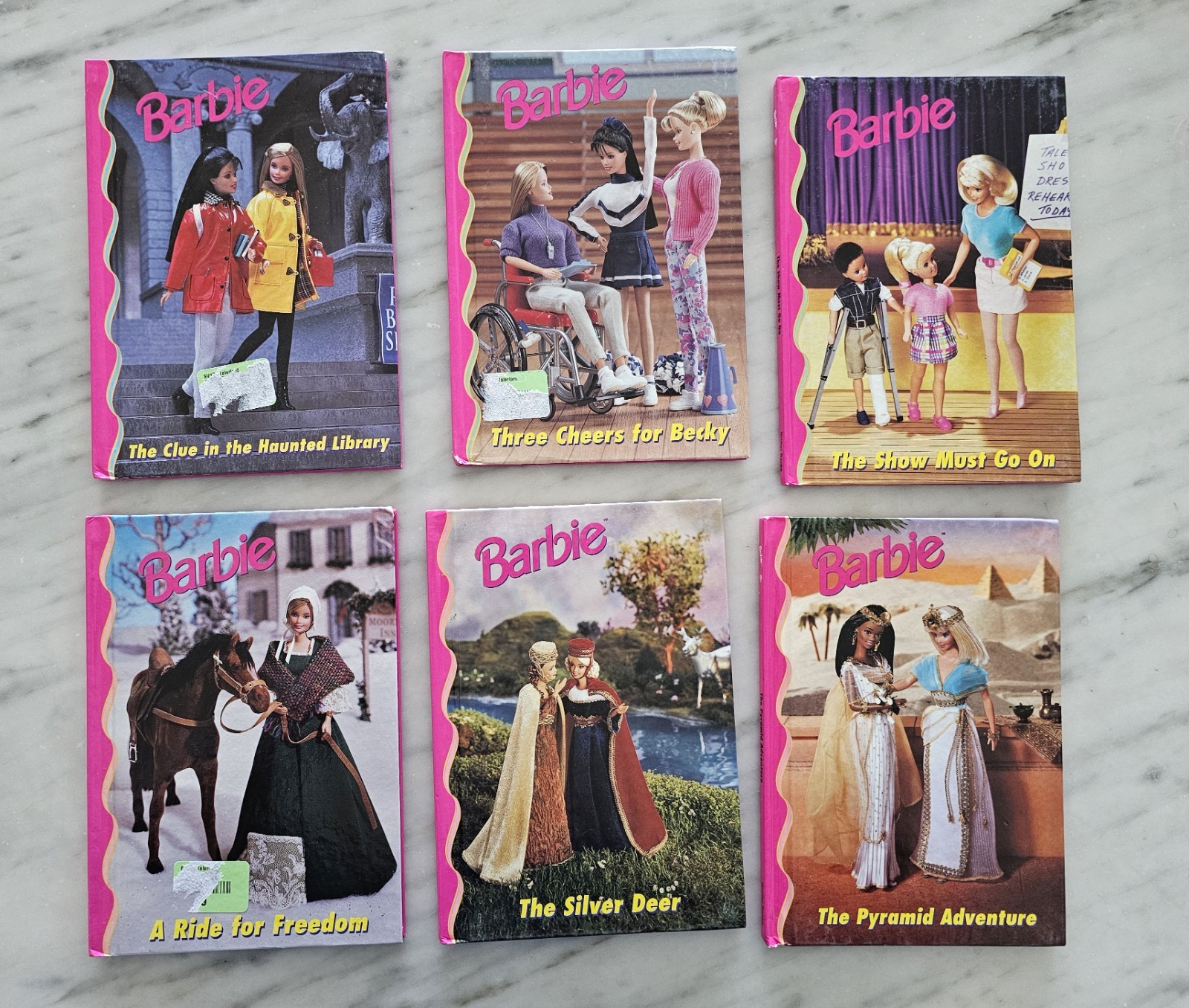Vintage Barbie Book Collection Lot of 12 Hardcover Grolier Book Club