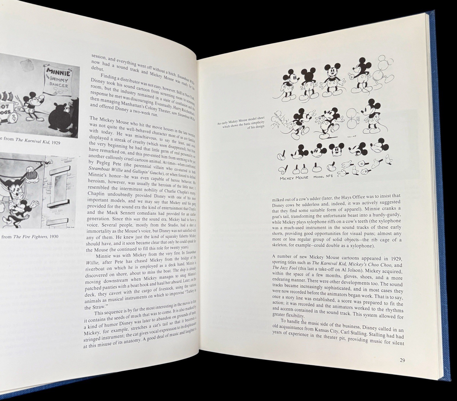 The Art of Walt Disney 1975 Hardcover Book Mickey Mouse Illustrations Disneyana
