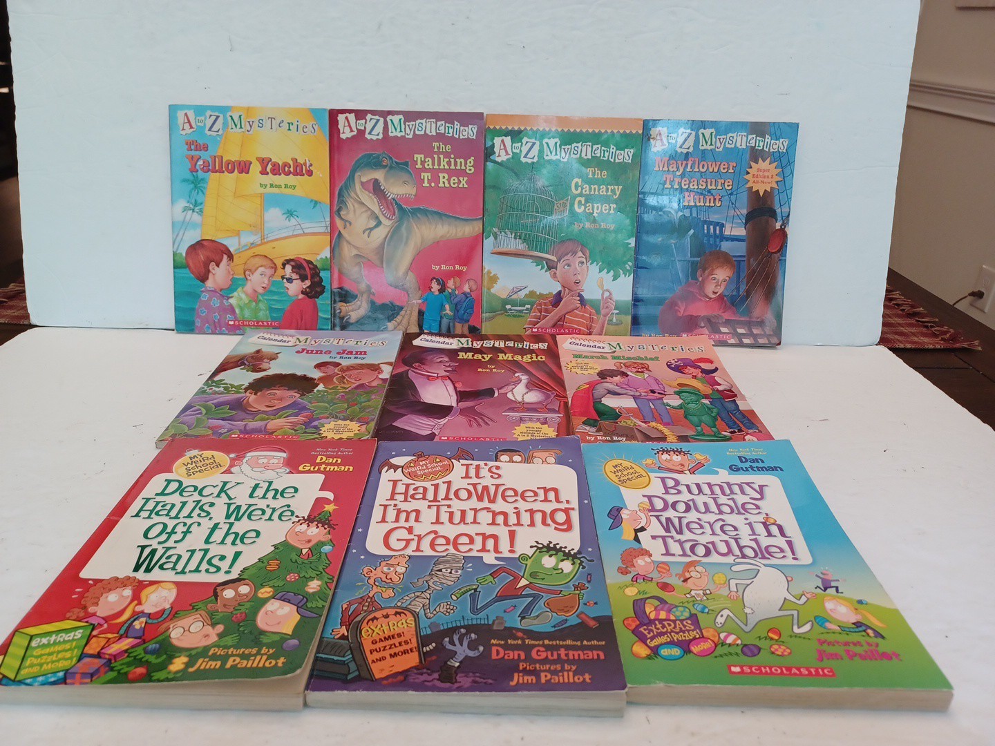 Childrens Mystery Novels Mixed Brands Lot Of 10 USED SEE PHOTOS FOR TITLES