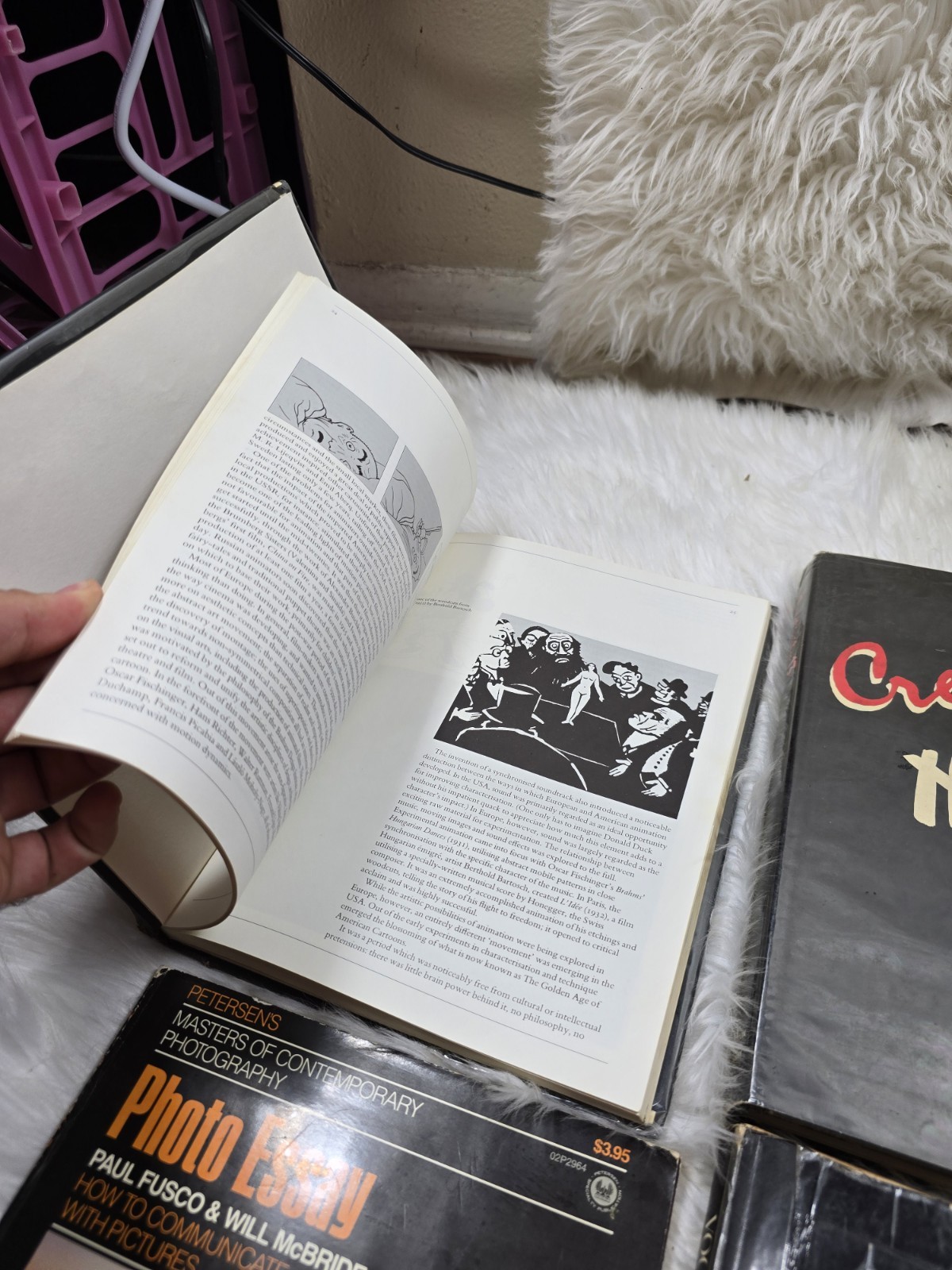 6 Vintage Art Design Annimation Graphic Print Coffee Table Books Photo B12 LIFE