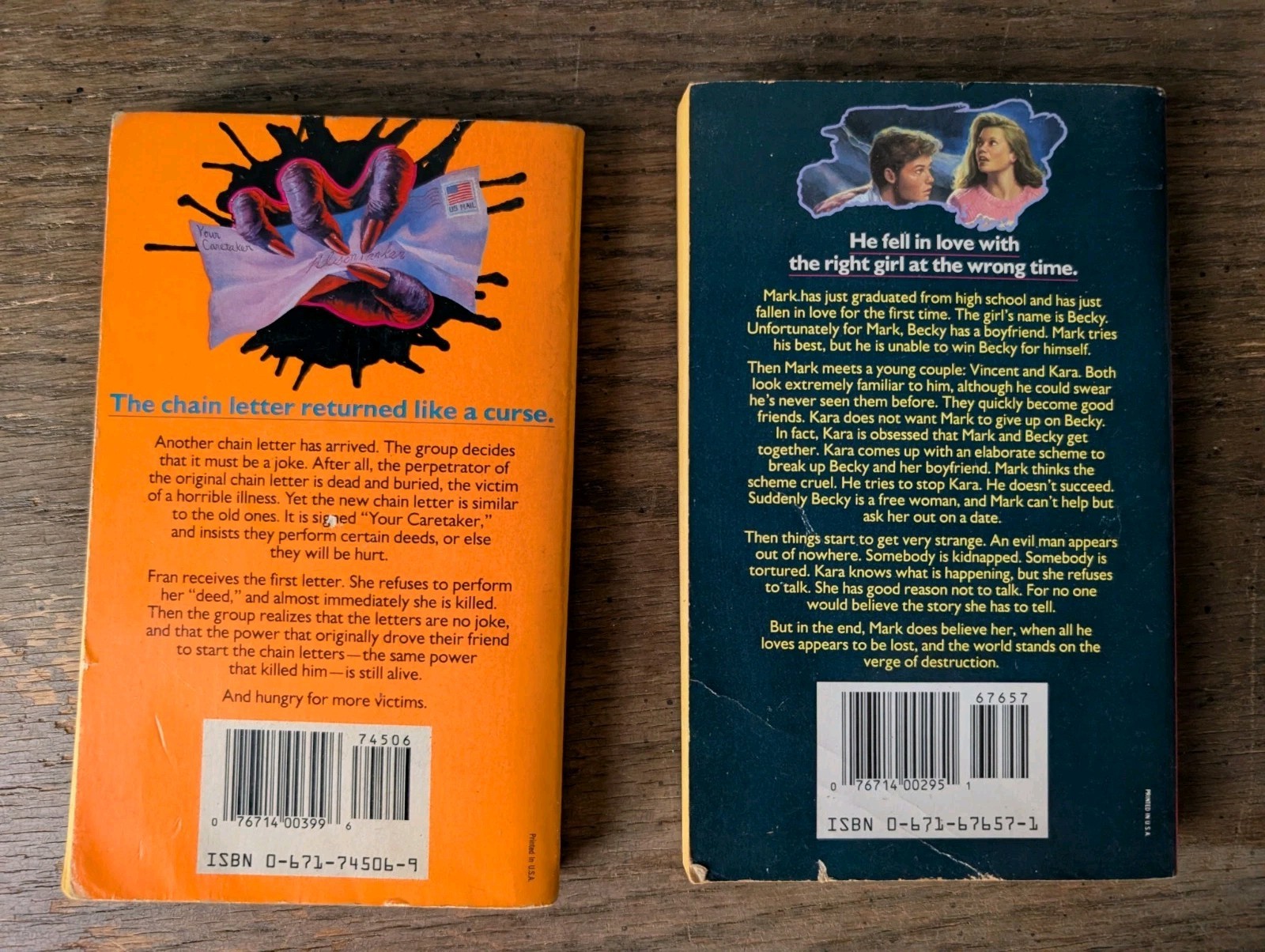 Lot 16 Christopher Pike YA Horror Book Archway Tor Paperbacks VTG 80s 90s