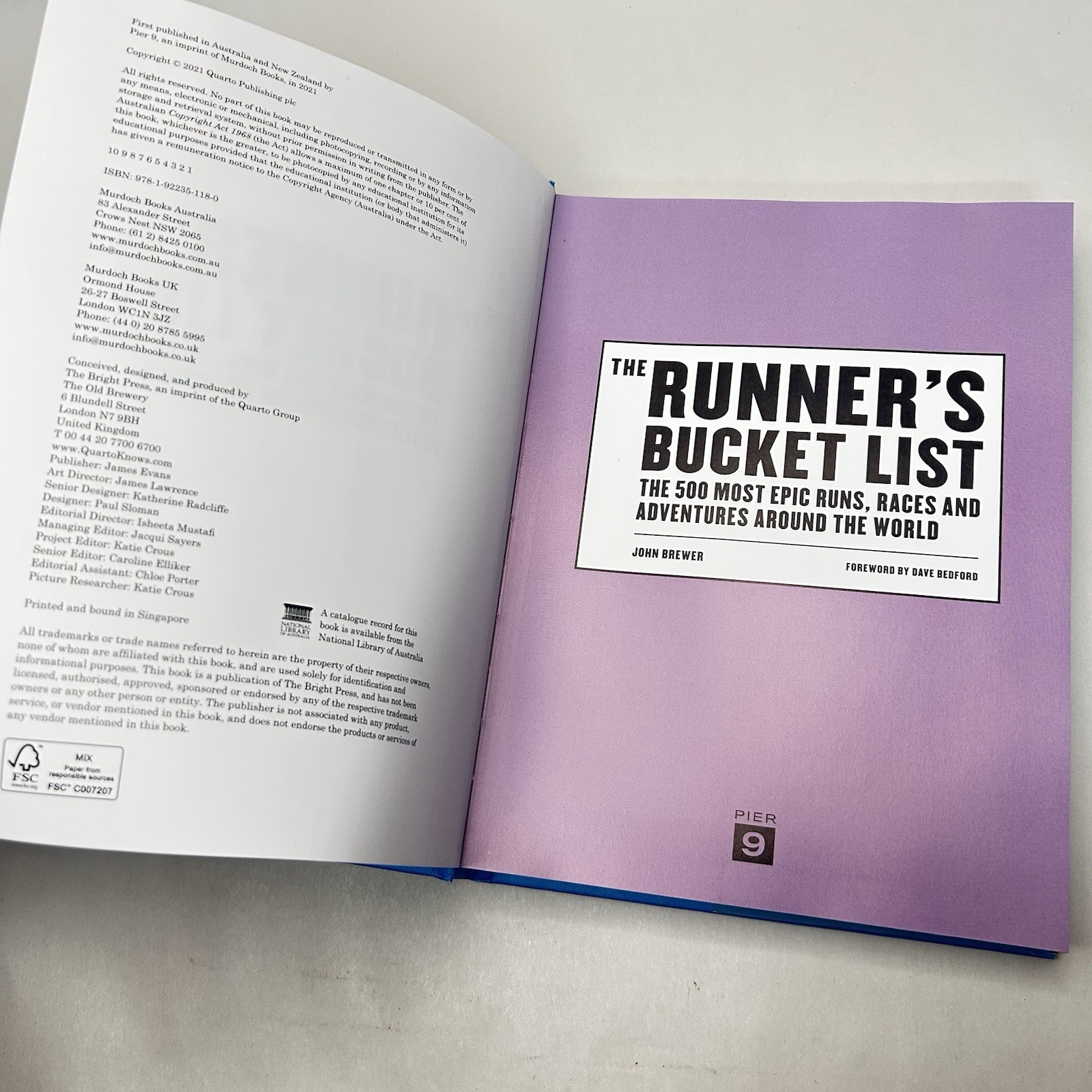 The Runner’s Bucket List by John Brewer 500 Epic Runs Races & Adventures
