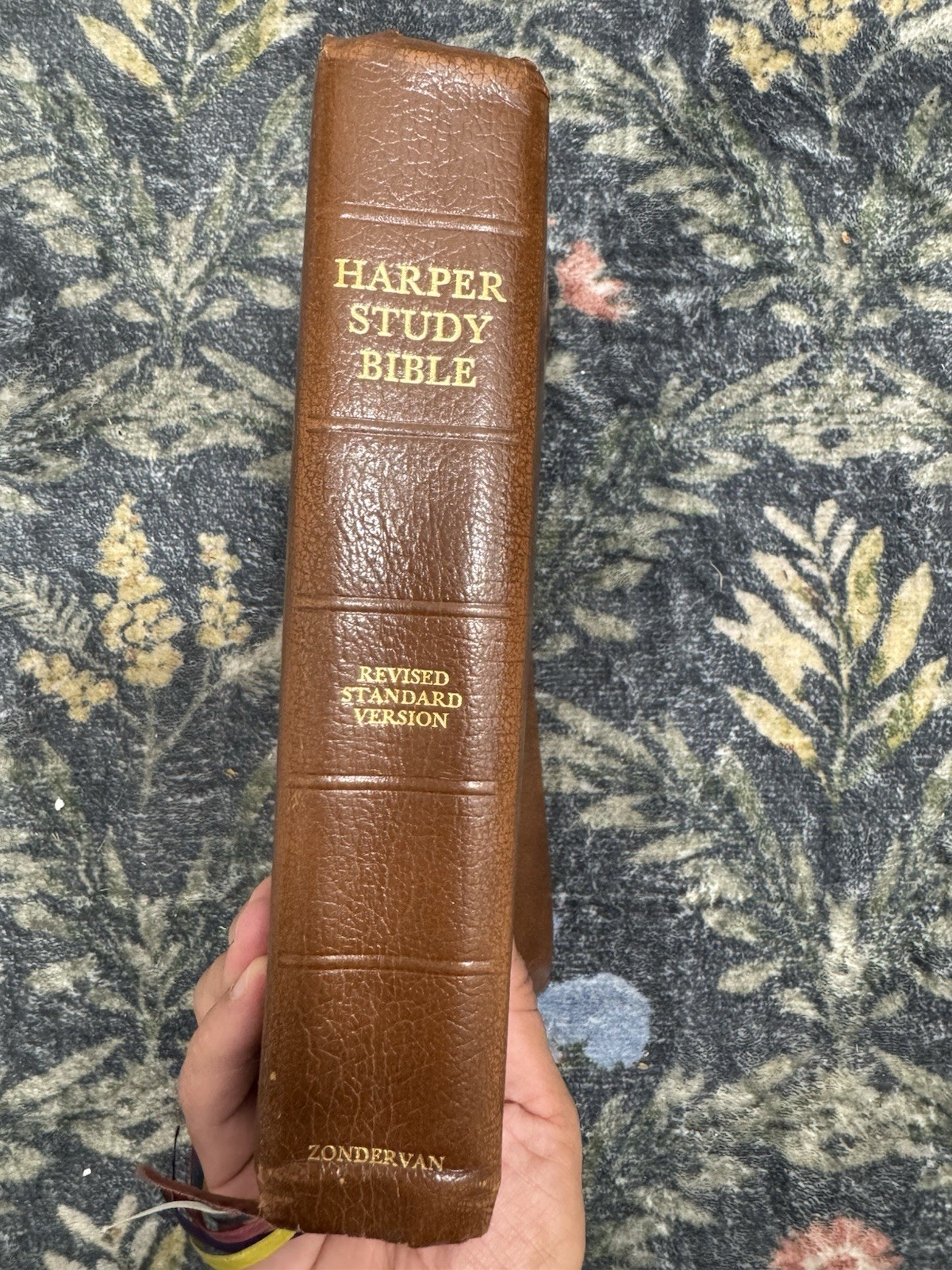 Harper Study Bible 1971 RSV Brown Cowhide Leather