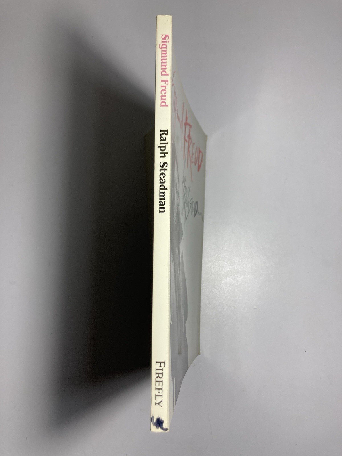 RALPH STEADMAN “Sigmund Freud” 1997 Trade Paperback Firefly Books New Edition