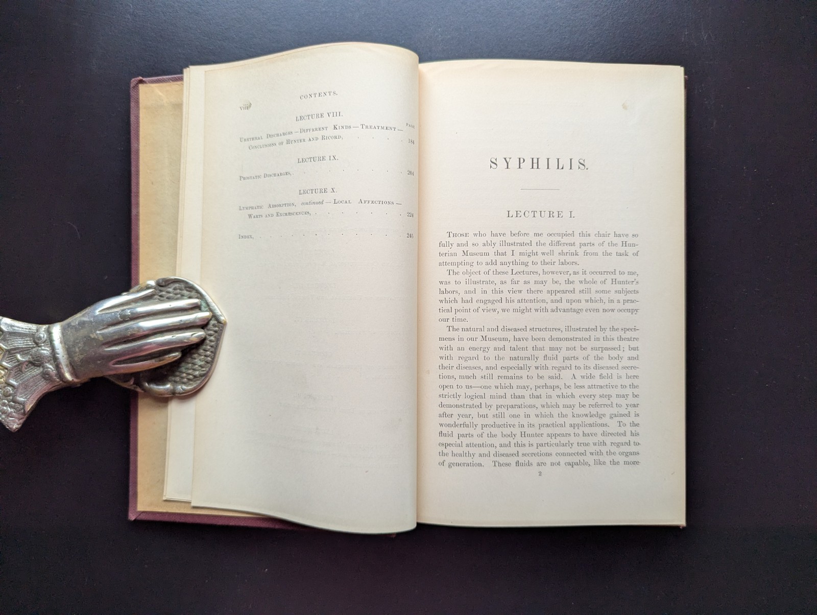1875 Lectures On Syphilis & Local Genital Disease – Henry Lee Churchill Scarce