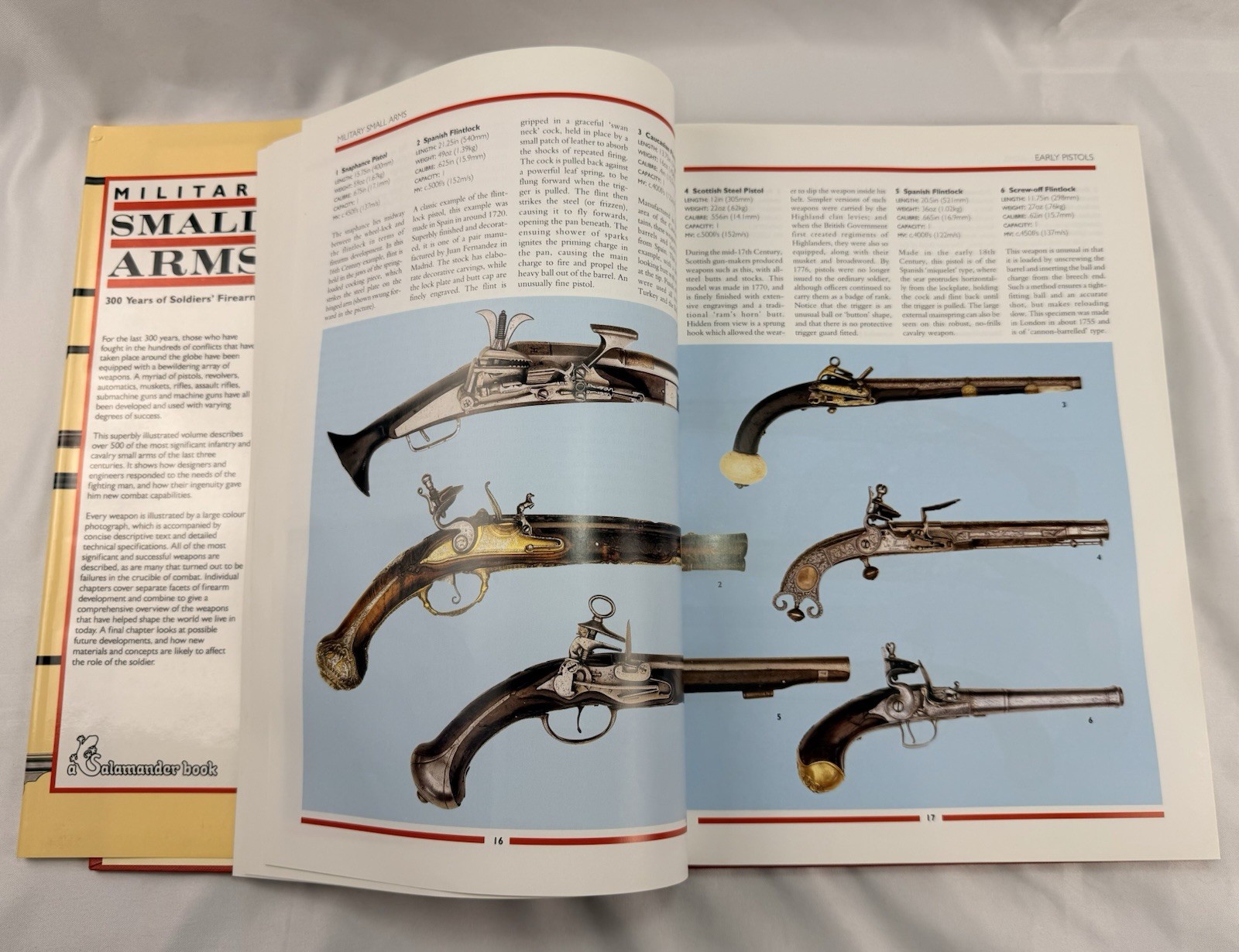 Military Small Arms 300 Years of Soldiers’ Firearms Graham Smith Salamander Book