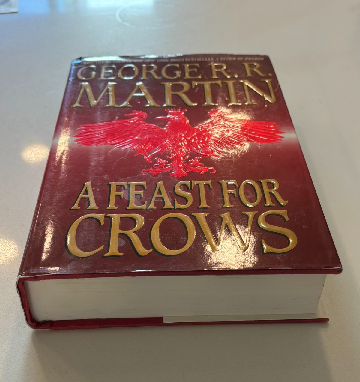 Game of Thr​ones A Feast for Crows 1st/1st George RR Martin 2005 HCDJ Bantam