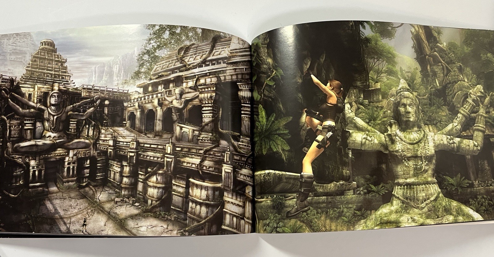 The Art Of Tomb Raider Underworld 2009 Warner Bros Official Art Book 35 Pages
