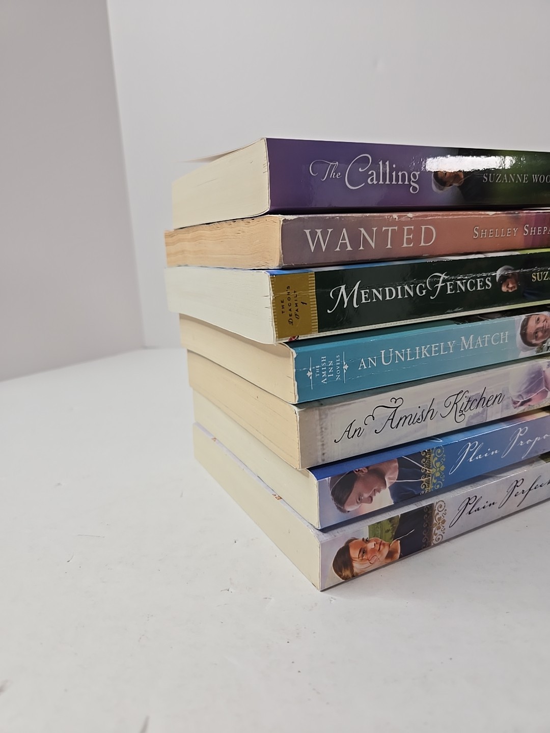 Insprational Romance Lot Of 7 Beth Wiseman Suzanne Woods Fisher Shelly Gray