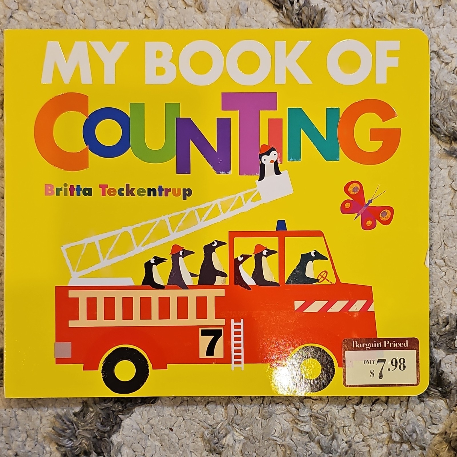 Counting Board Books Lot: My Book of Counting, Bear Counts, Eight Silly Monkeys