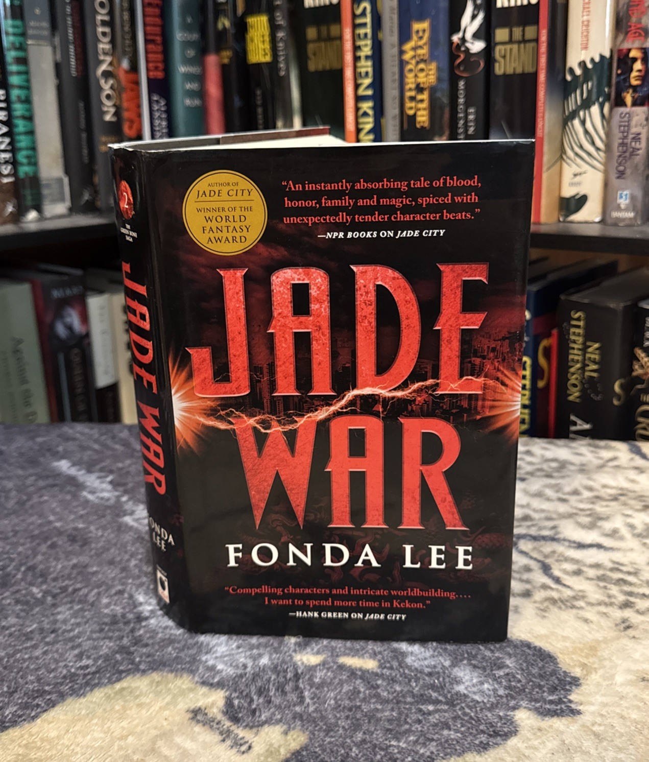 Jade War – Fonda Lee (2019, Hardcover) First Edition/2nd Print, HCDJ, City #2