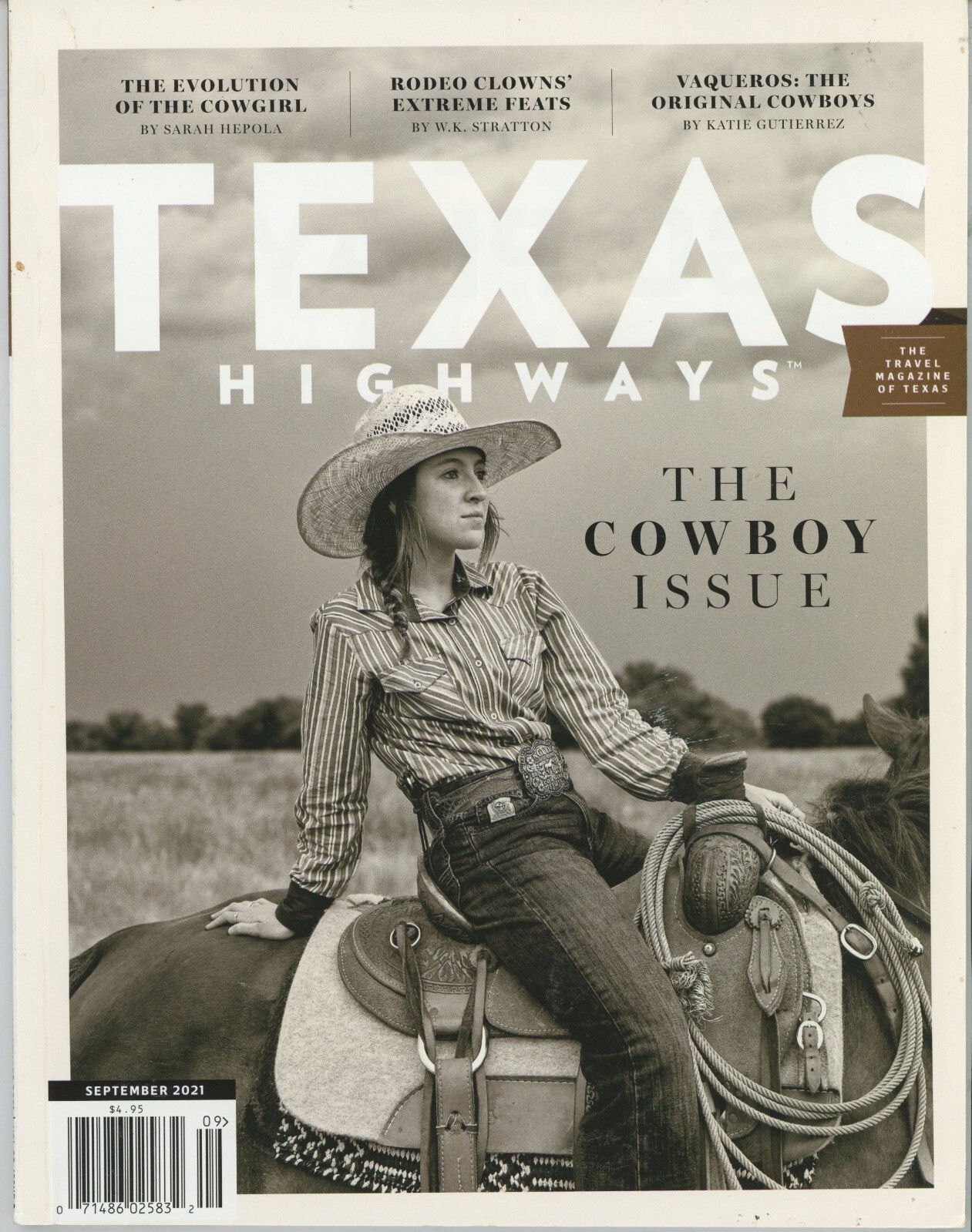TEXAS MONTHLY Magazine – September 2021 with Maddie Ferguson on the cover