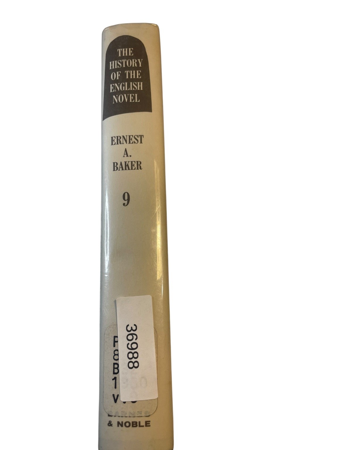 History of English Novel Vol 9 Baker 1966 Reprint Literary Study Barnes & Noble