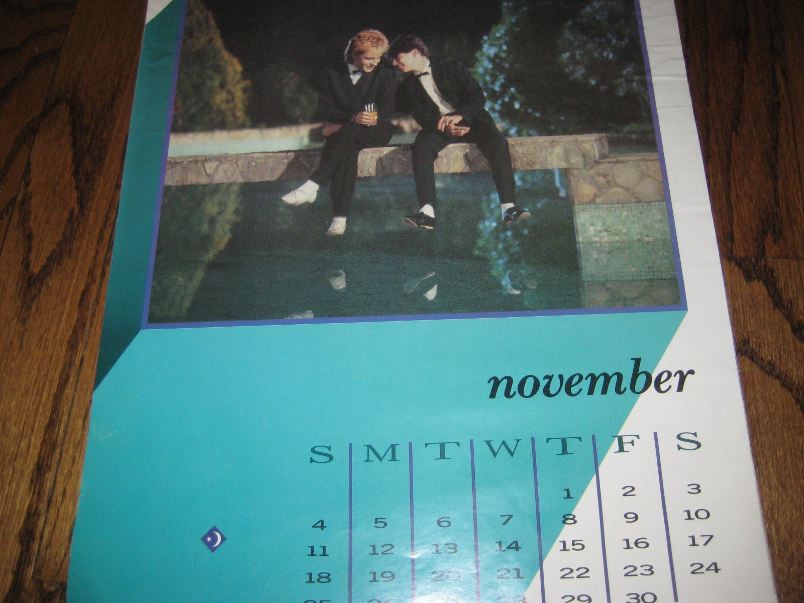Duran Duran 1984 Official Calendar