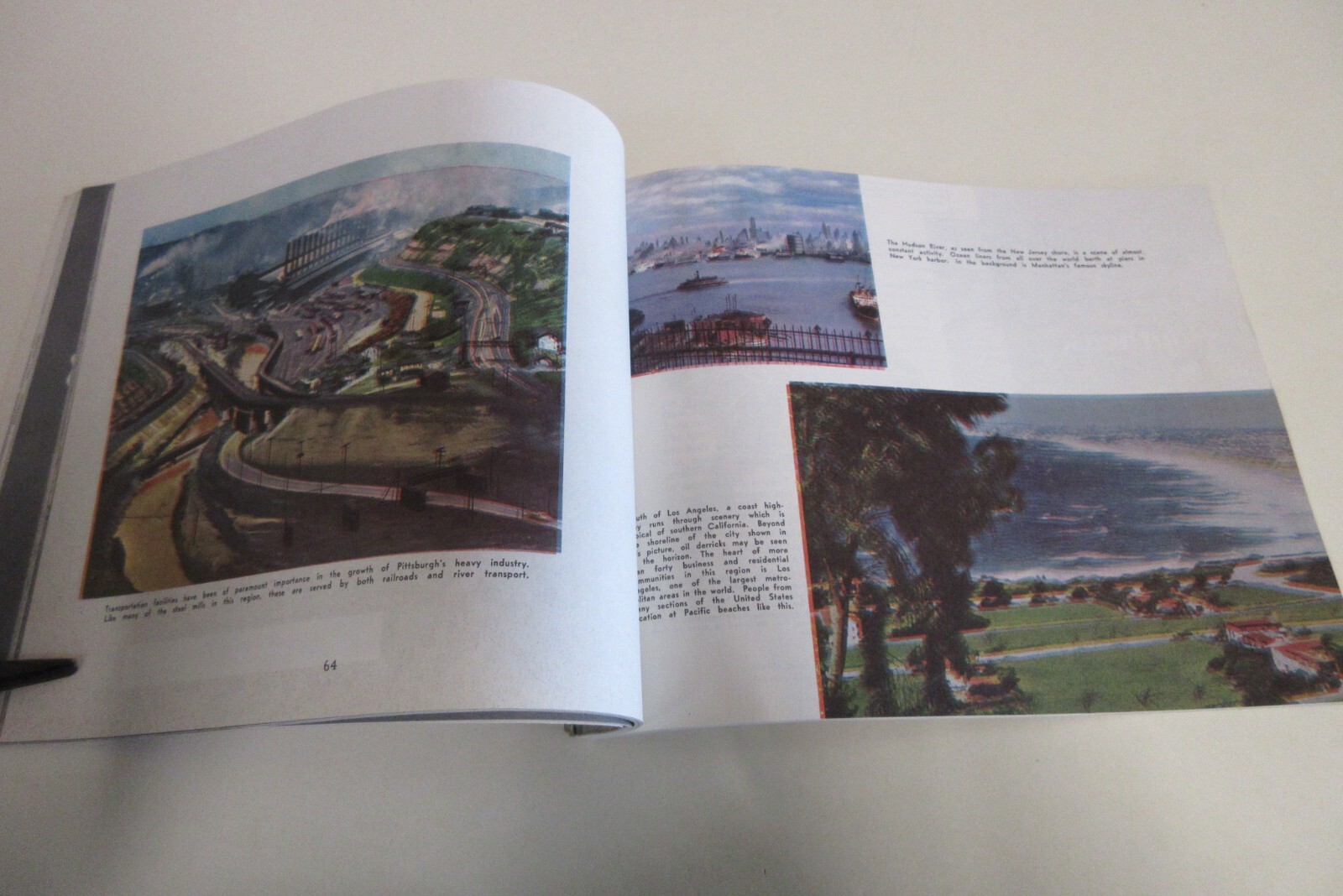 USA: Its Geography and Growth – United States Info. Service – 127 Pages – 1970s