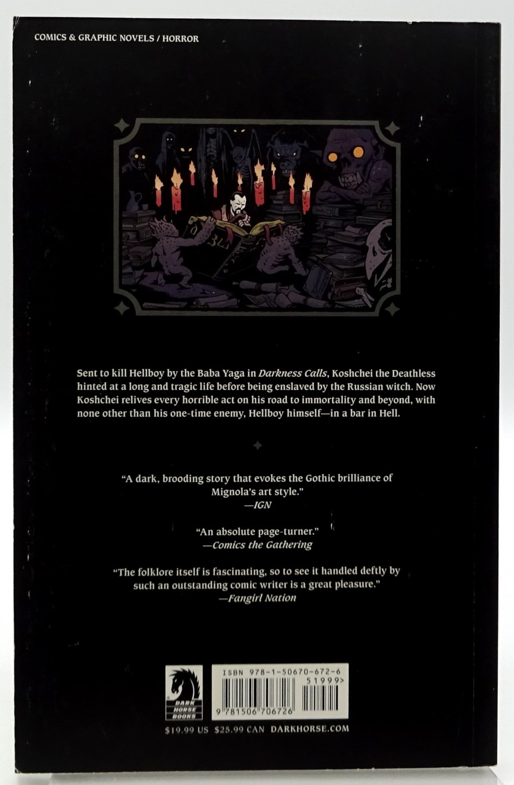 Mike Mignola Koshchei the Deathless Dark Horse Comics 2018 1st Printing Hellboy