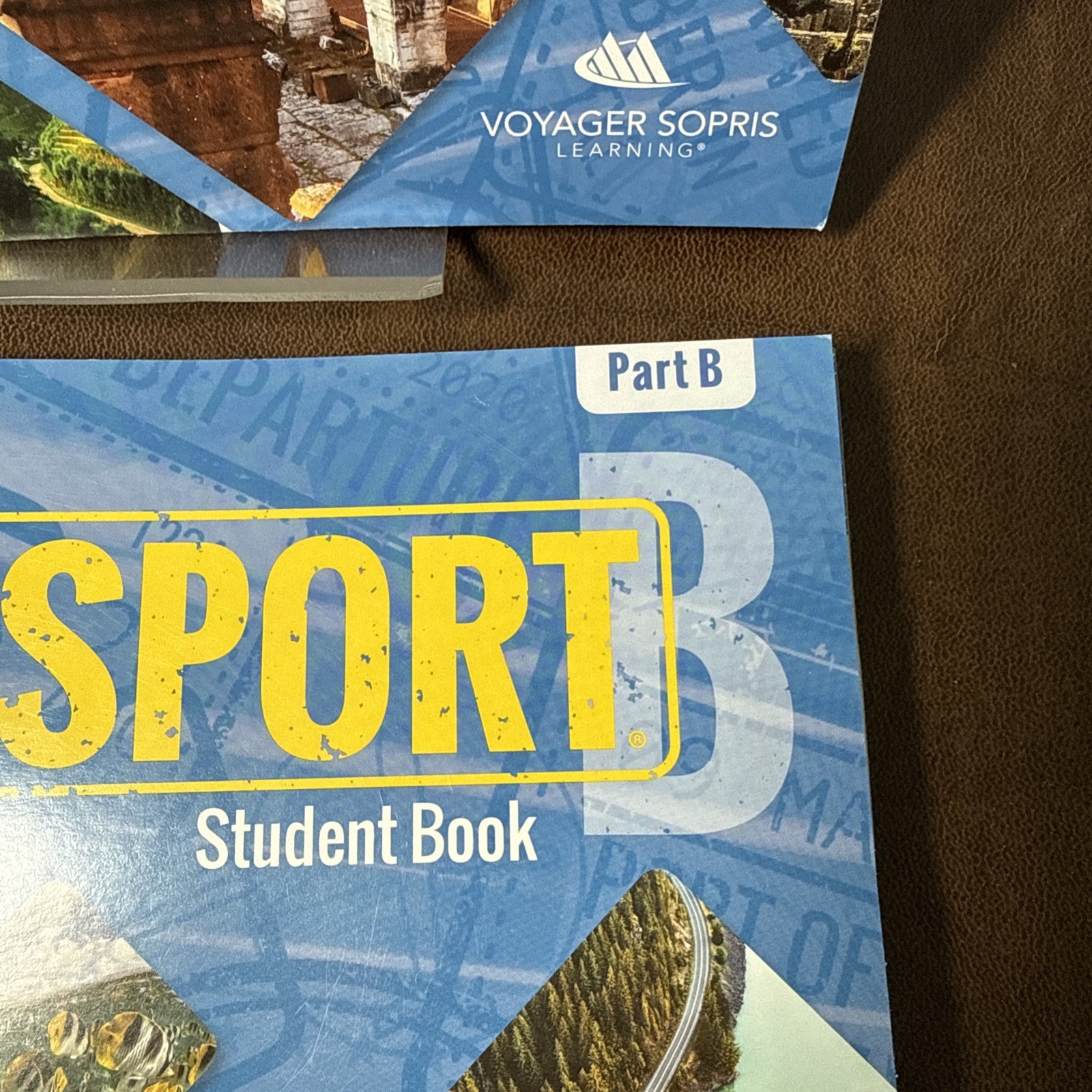 2020 Voyager Passport B Part A & B Student Book Home School Early Education NEW