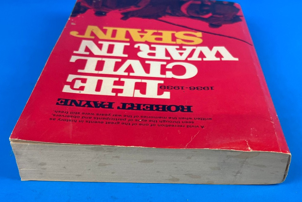 Book The Civil War in Spain 1936-1939 Robert Payne PB 1970