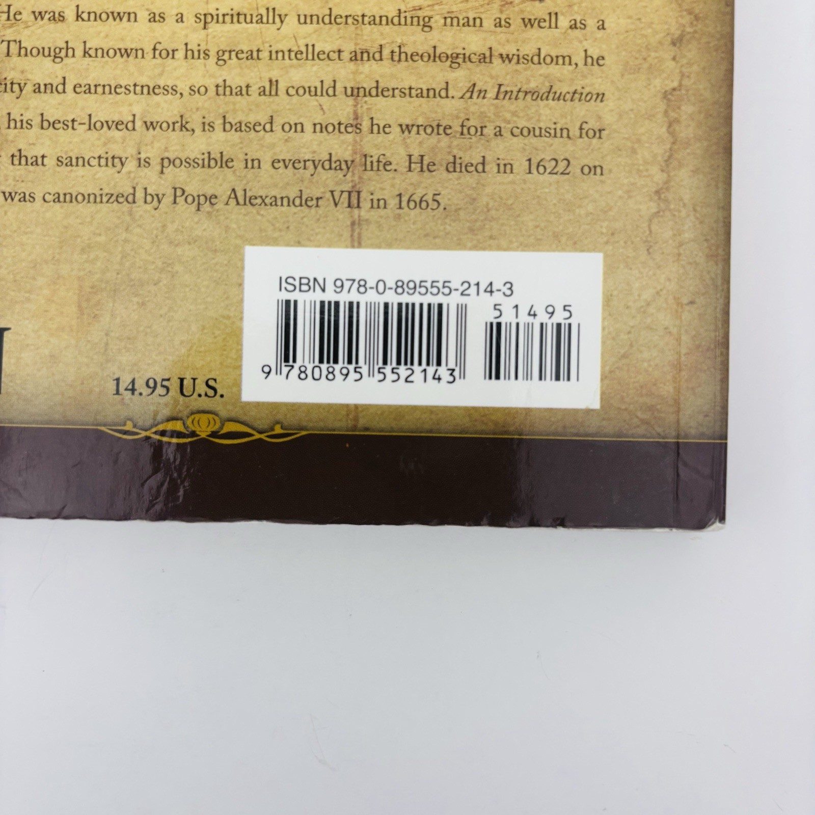 Consoling Thoughts On Trials Of An Interior Life By Francis De Sales & Pere