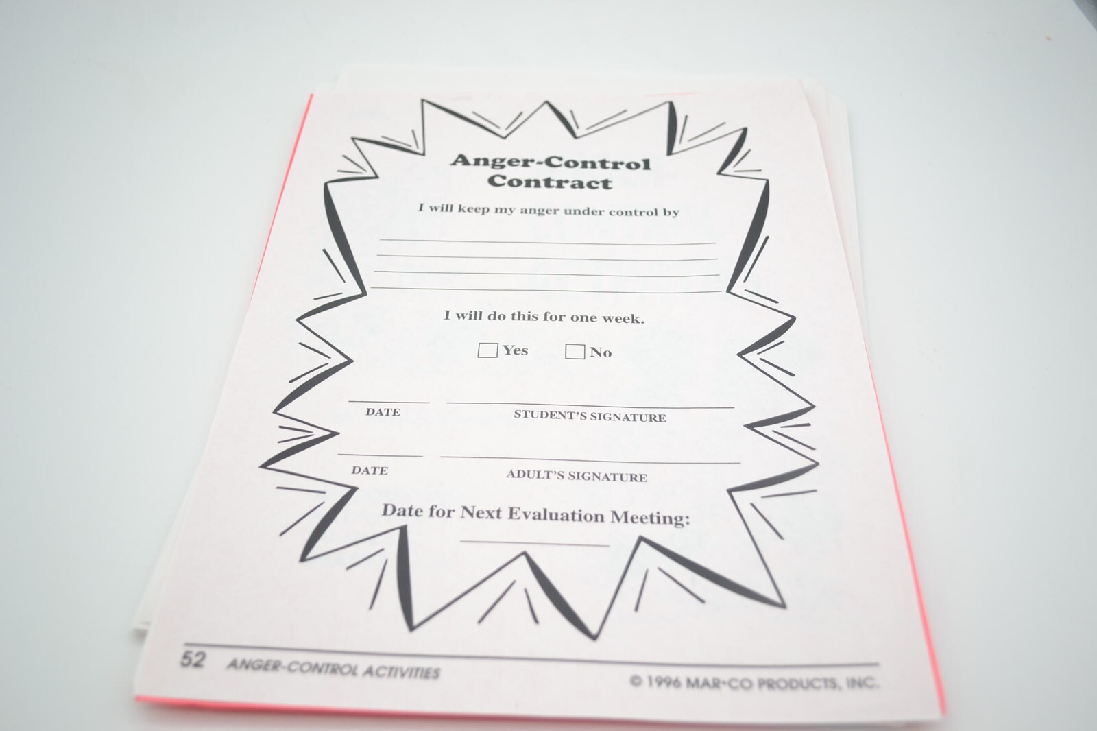 Anger Control Activities for Kids AA967, Grades 1-6, Reproducibles Arden Martenz