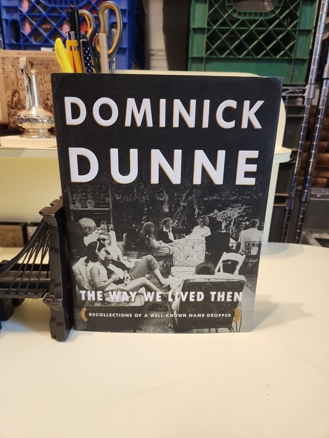 1999 1ST EDITION SIGNED BY AUTHOR DOMINICK DUMME THE WAY WE LIVED THEN HC BOOK