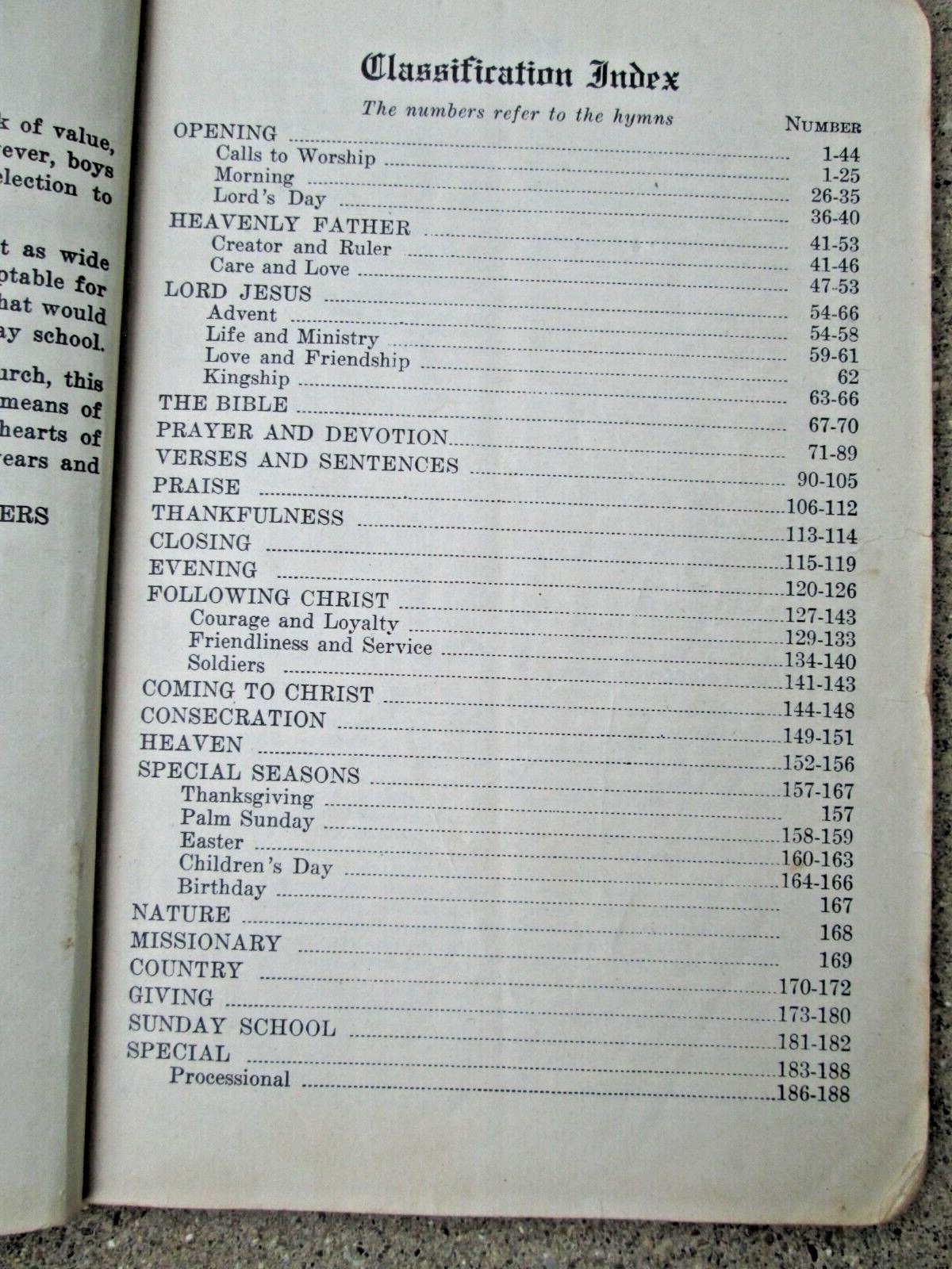 VTG 1931 Sunday School Hymns and Songs A Warner Press Publication Paperback