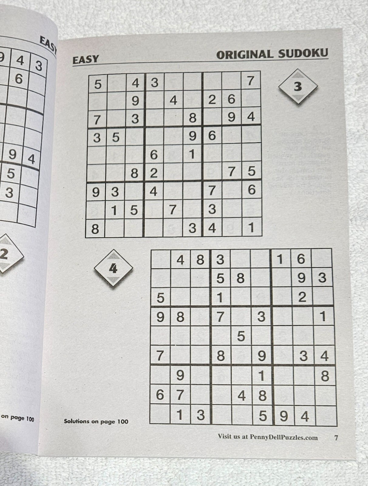 Lot of 5 Penny Press Dell Premium Favorites Sudoku E/Med Hard Challenger Extreme