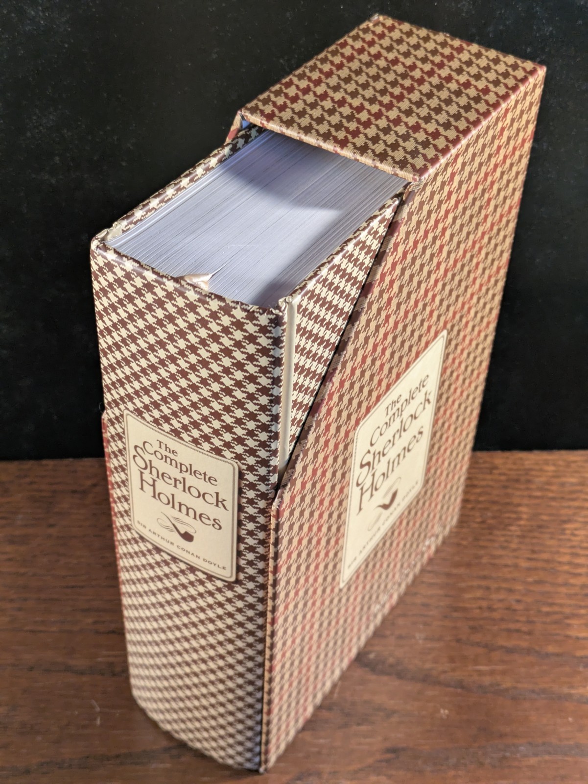The Complete Sherlock Holmes by Arthur Conan Doyle (2013, Hardcover) Slipcase