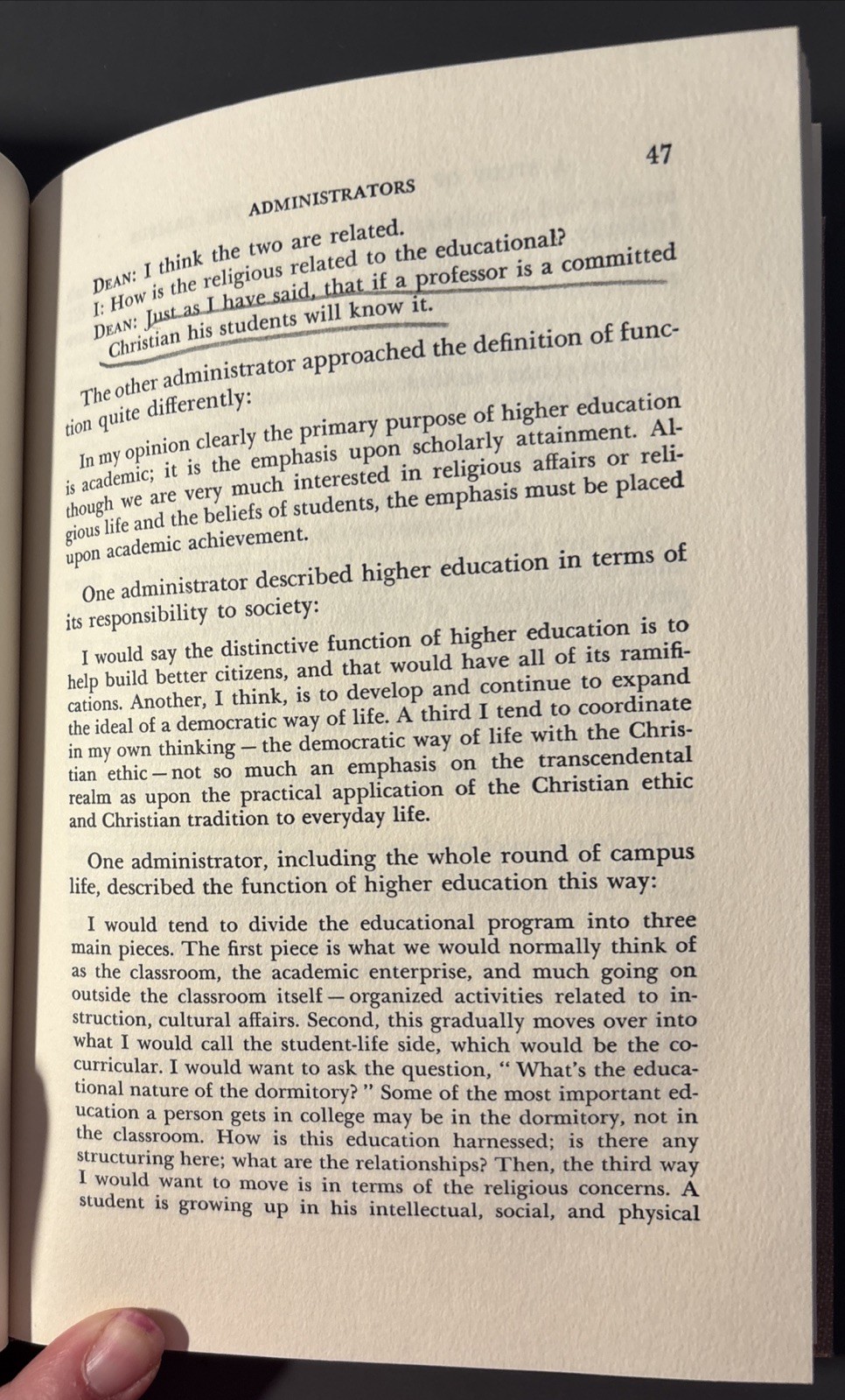 Churches And The Campus, by J. Gordon Chamberlin, The Westminster Press 1963