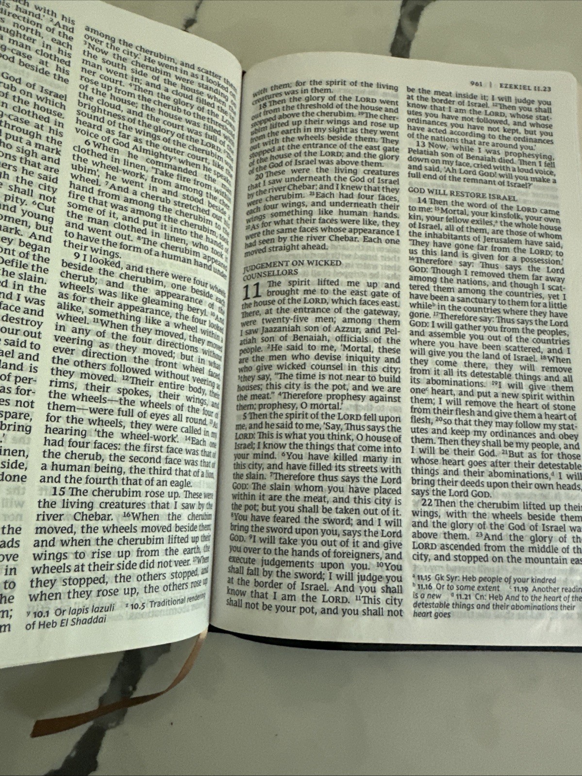 NRSV Large Print Imitation Leather by Catholic Bible Press Edition Black