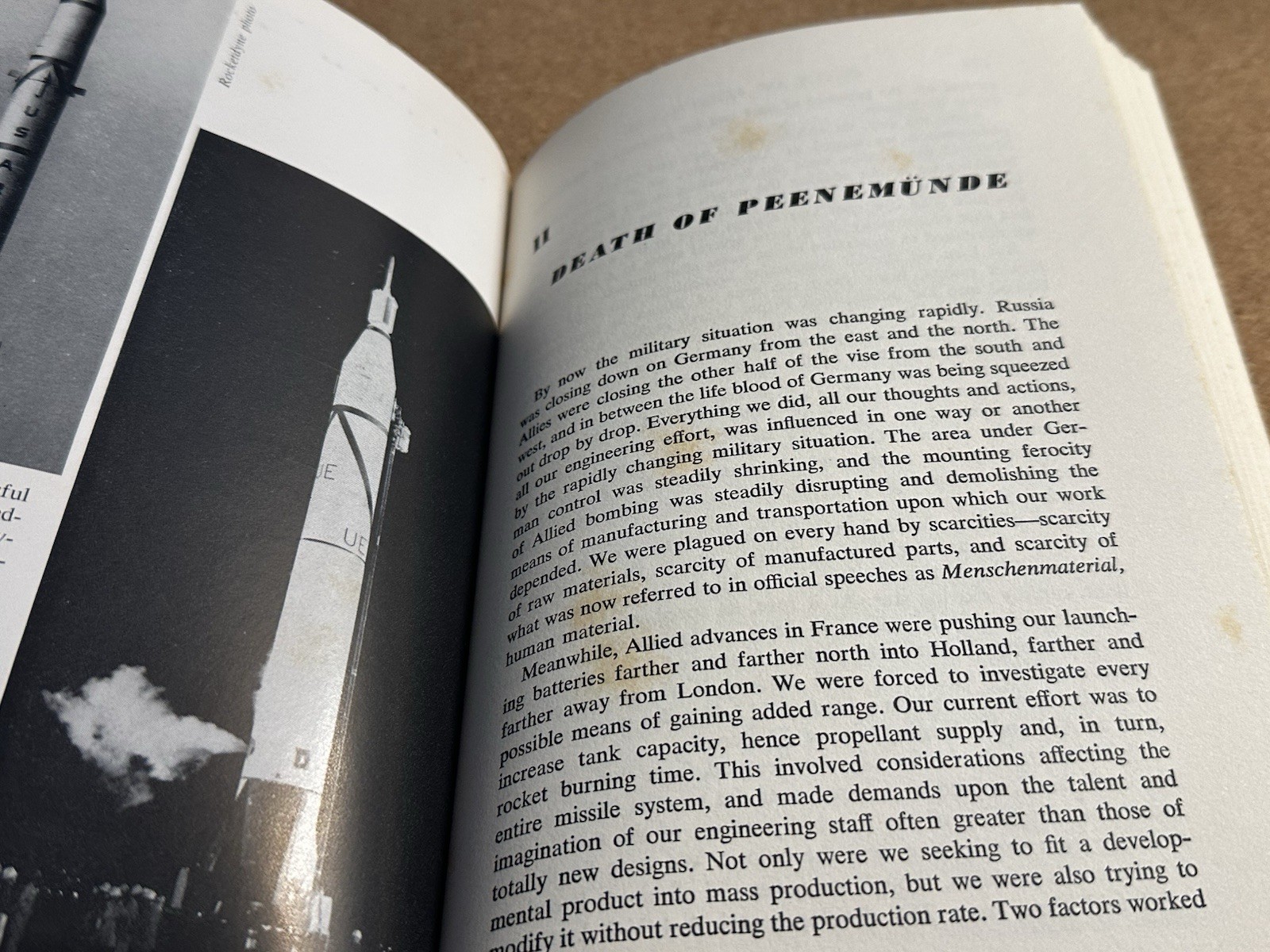 Peenemünde To Canaveral Dieter K. Huzel HC Book 1962