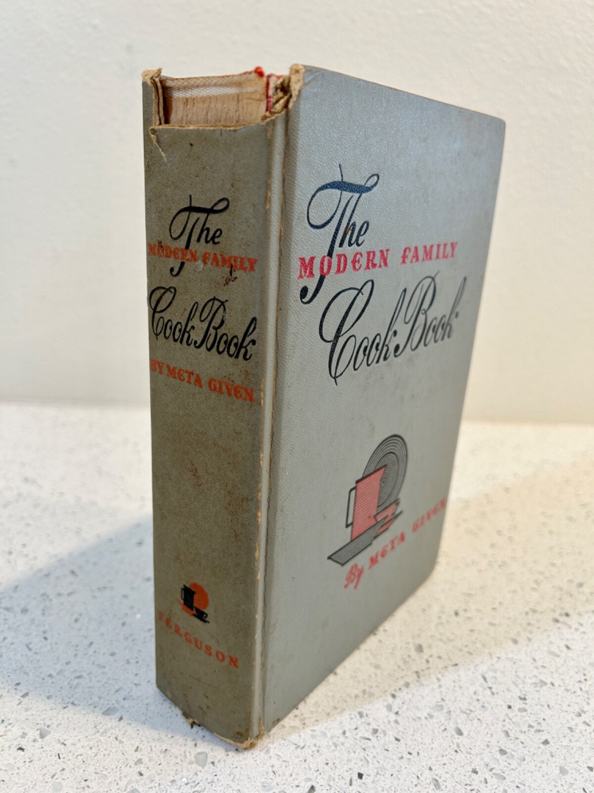 META GIVEN The Modern Family 1953 Cookbook – Vintage Hard Cover – 632 Pages