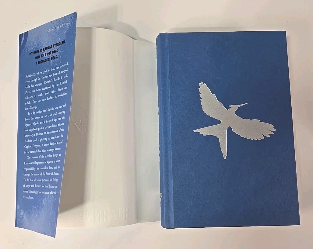 The Hunger Games Catching Fire and Mockingjay First Edition Hardcover 2 Book Set