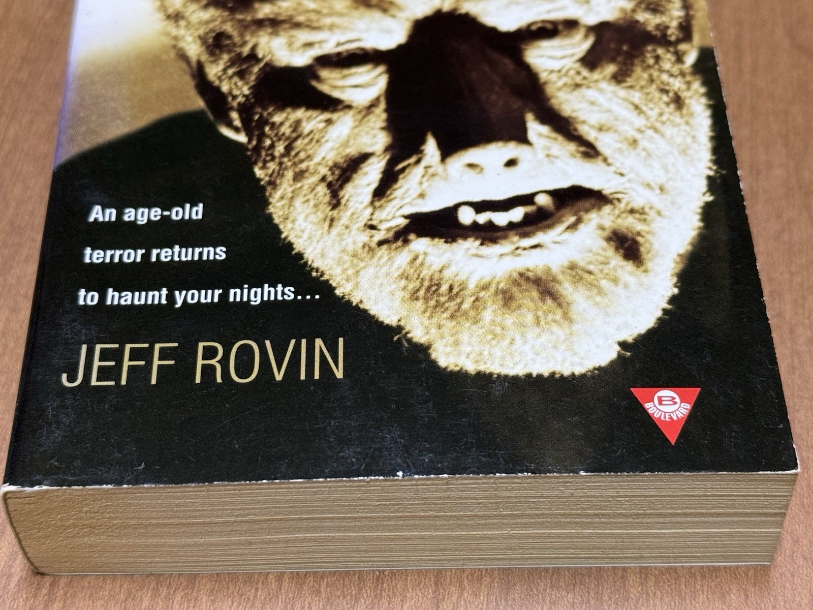 Return of the Wolf Man Jeff Rovin Universal Studios Monsters 1st Print Horror