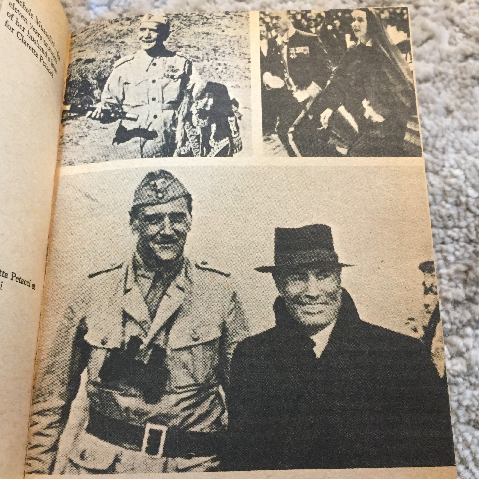 Duce! Military Biography Paperback Book by Richard Collier Popular Library 1971