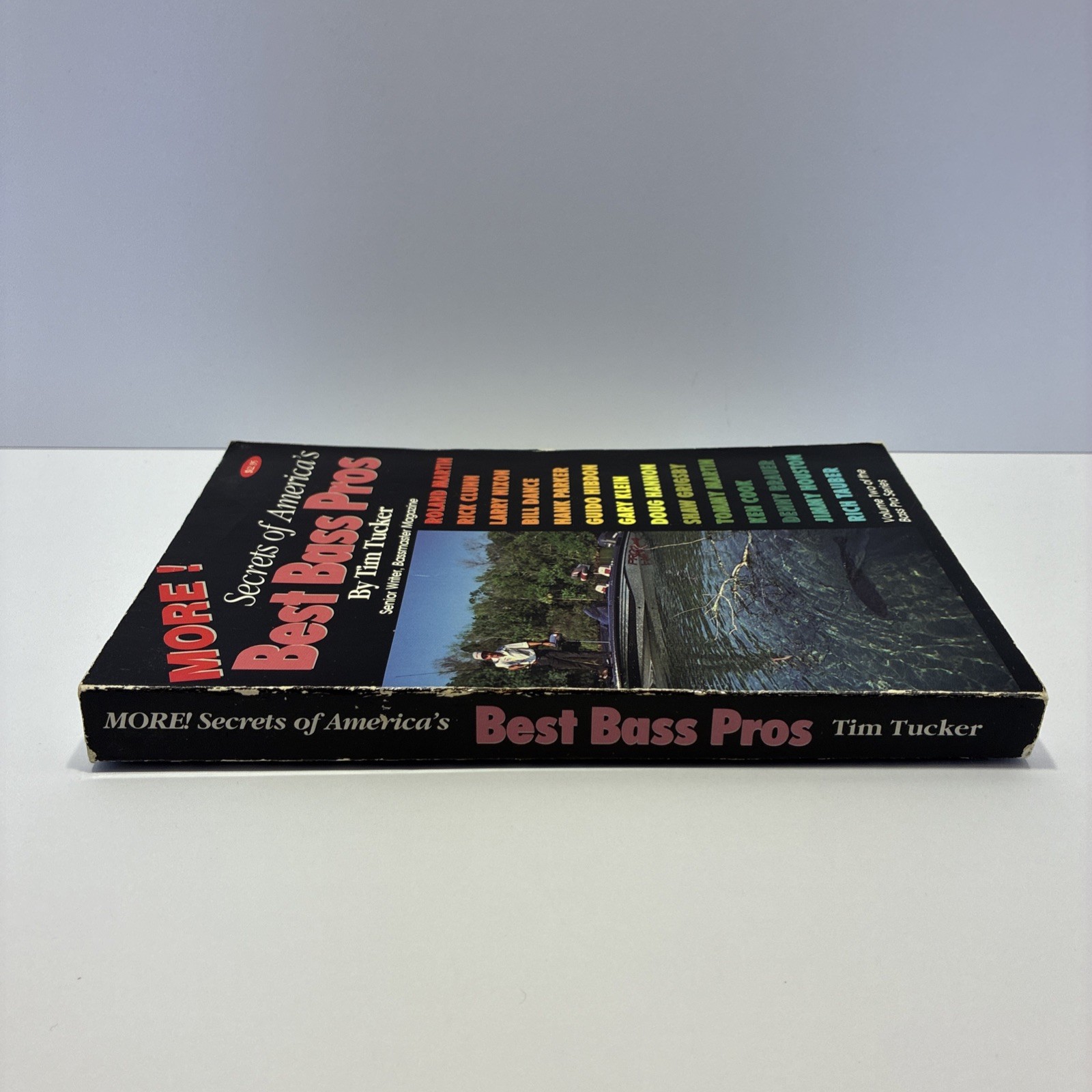 More Secrets of Americas Best Bass Pros – Paperback by Tucker, Tim VTG 260 Pages
