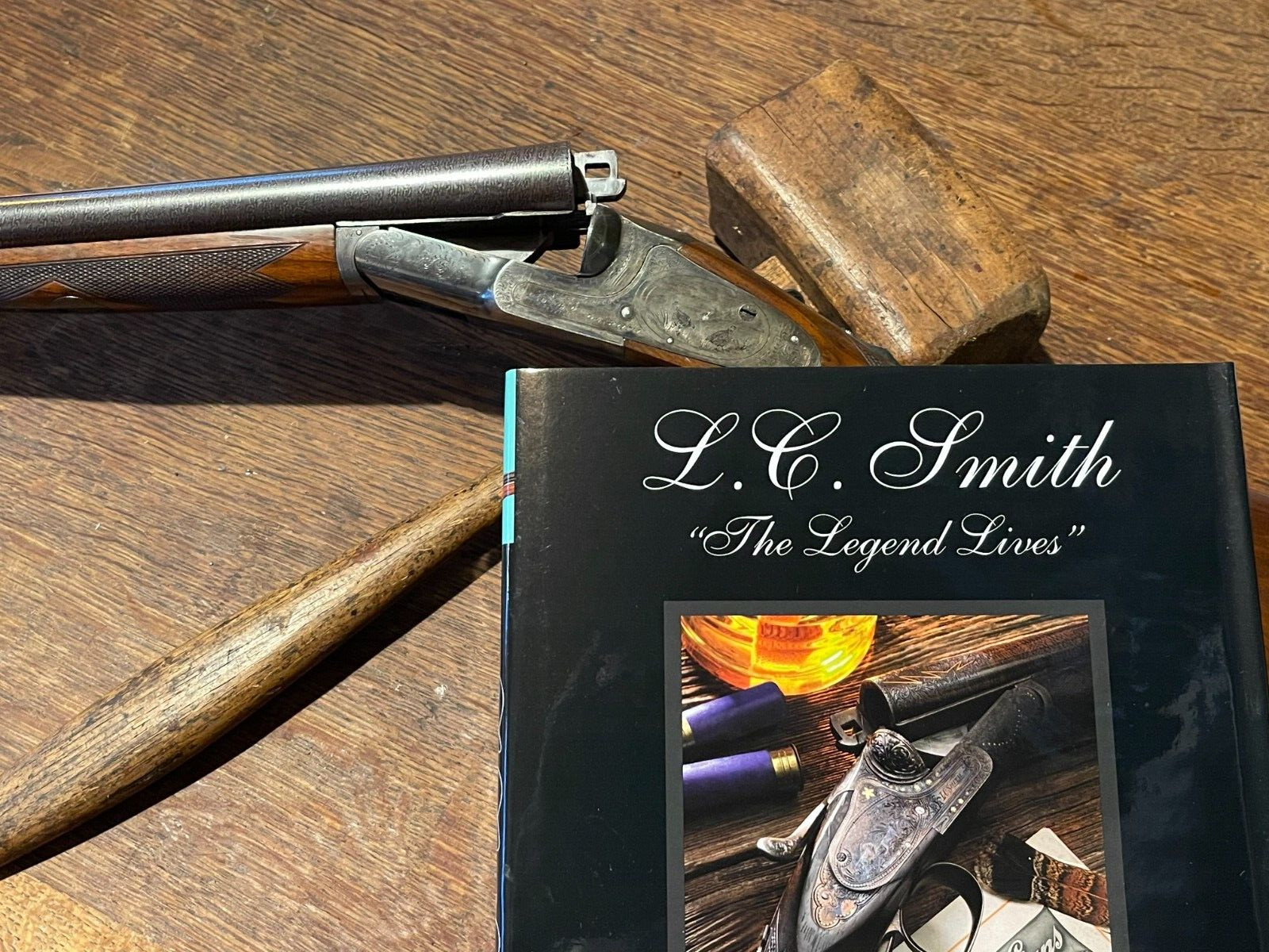 “L.C. Smith~ The Legend Lives”, by John Houchins. The last Mint unopened copies!