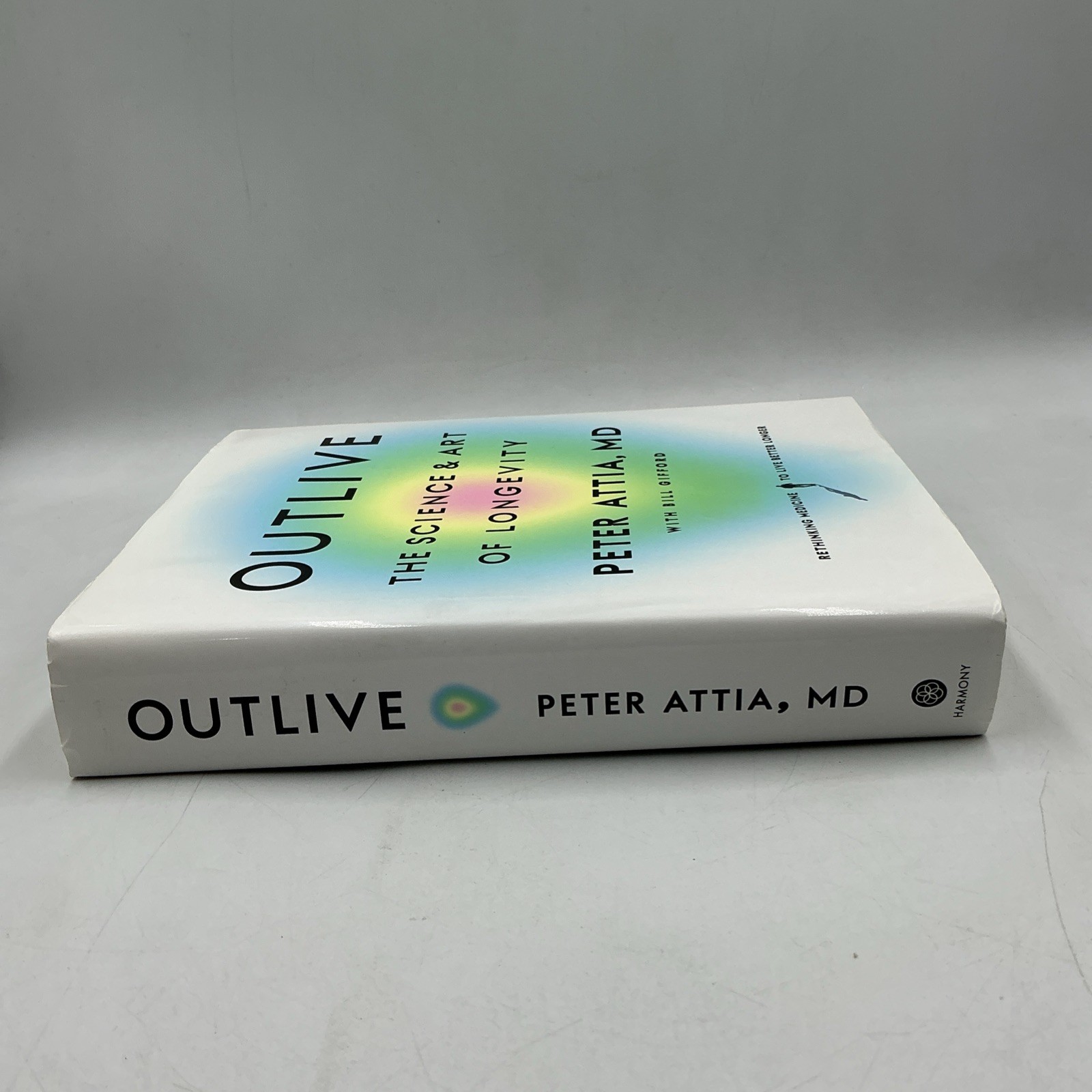 Outlive : The Science and Art of Longevity by Peter Attia (2023, Hardcover)- VG