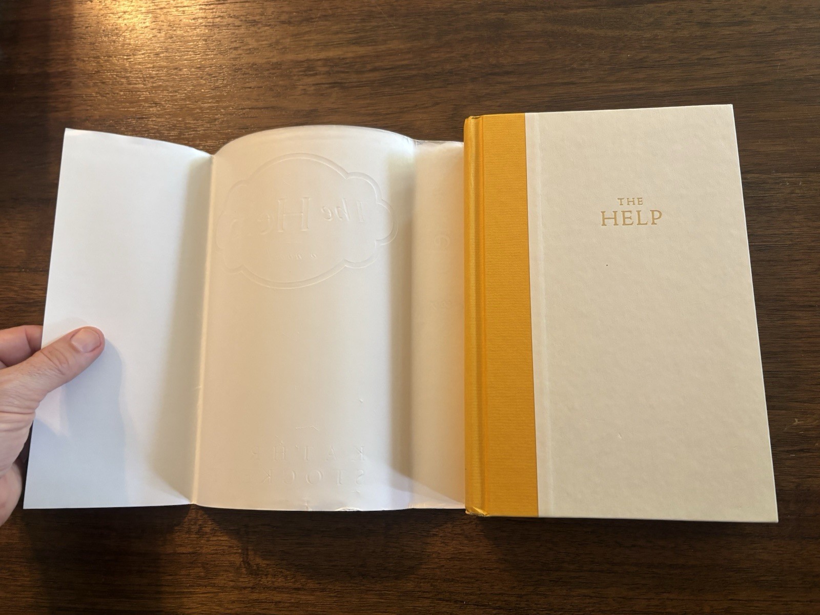 SIGNED The Help By Kathryn Stockett 1st Edition First Printing 2009 HCDJ