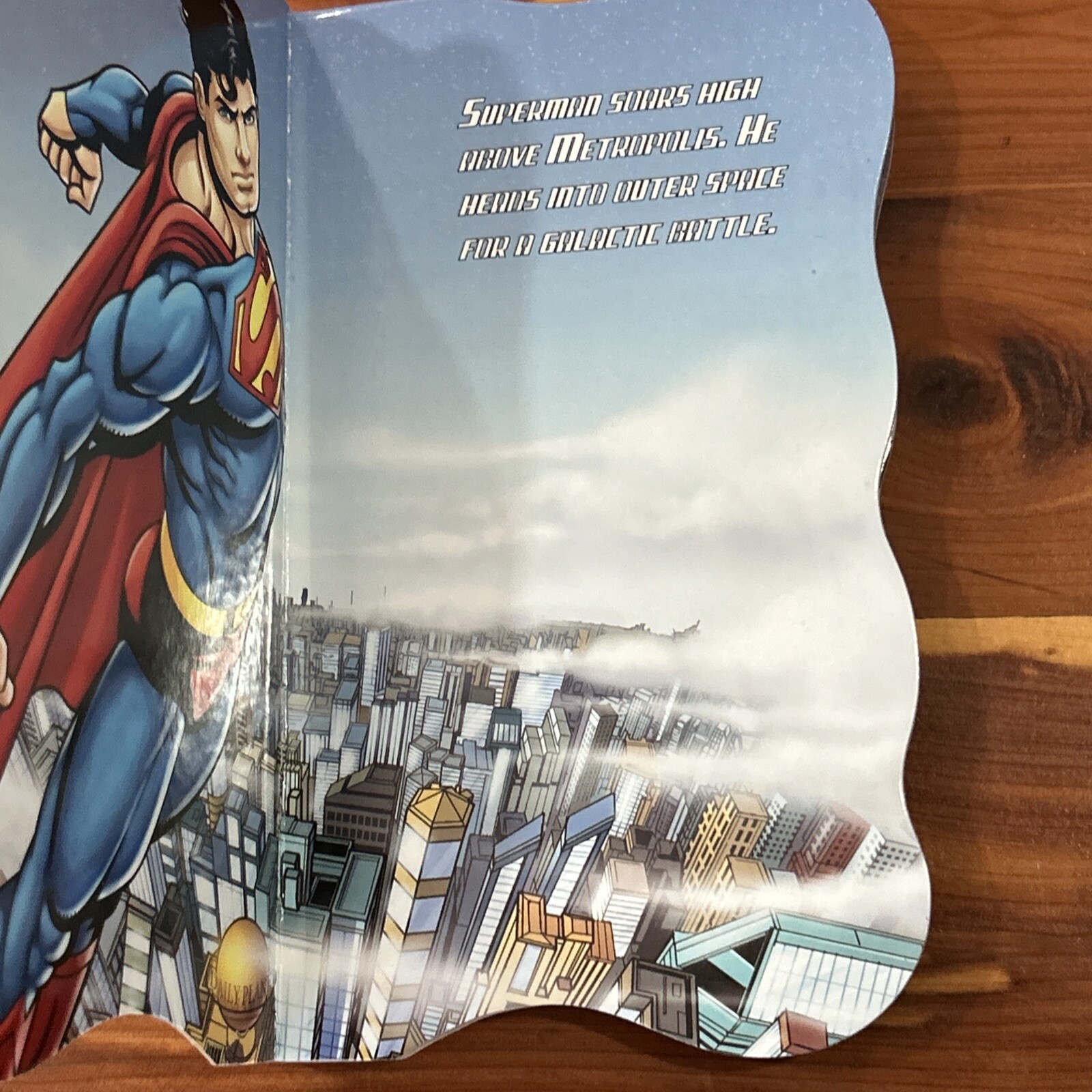 Shape Book Superman Lot Of 4 Books 2010 DC Bendon Publishing