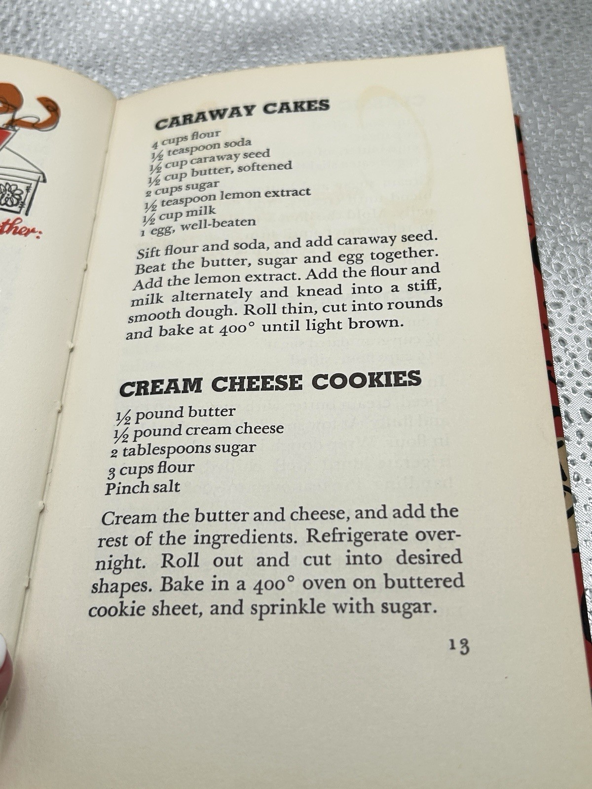ABC of Cookies by Peter Pauper Press 1961 Hardcover Vintage Baking Book DJ